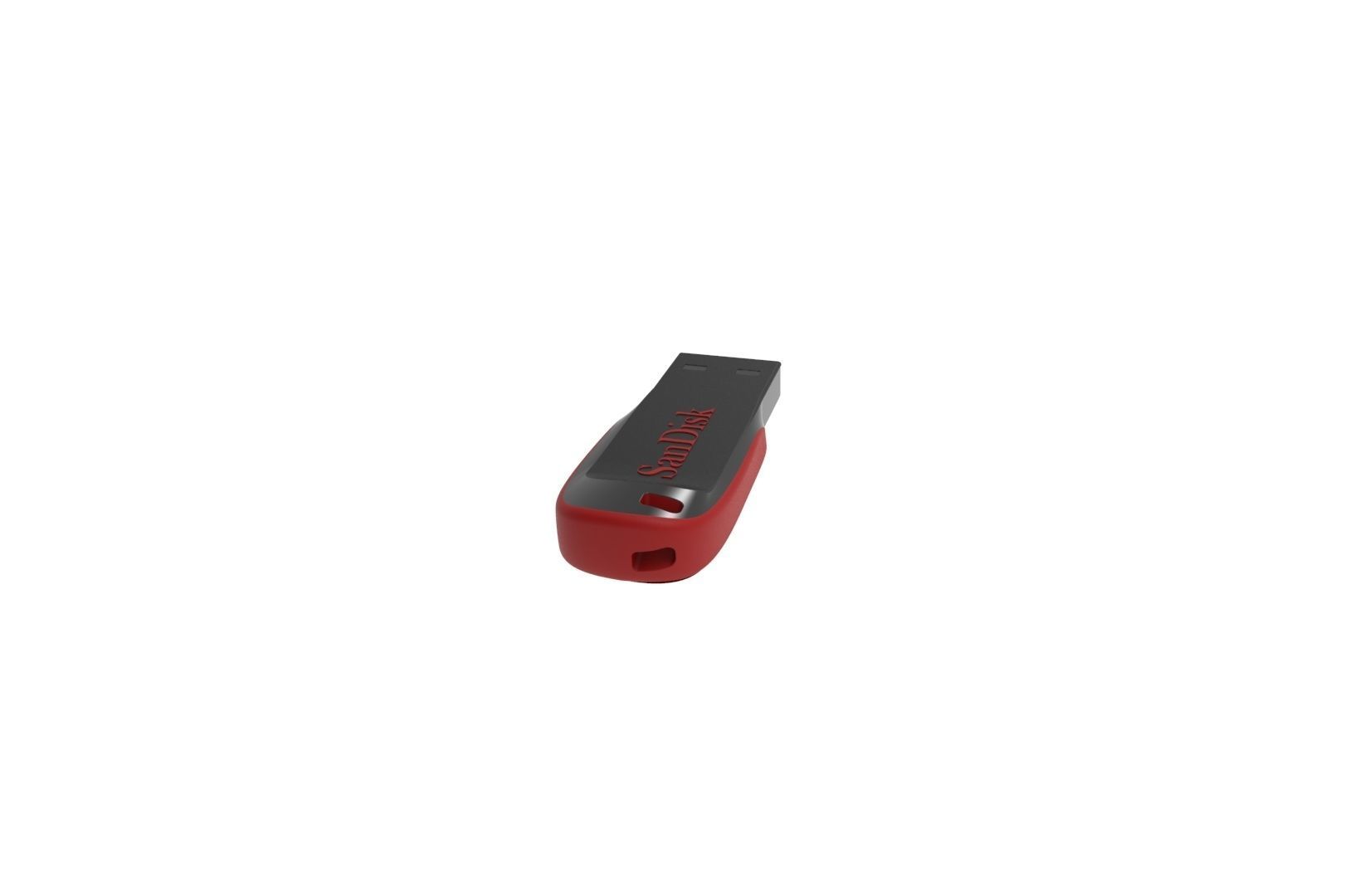 SanDisk Cruzer Blade 4GB Usb Stick 3D print model_13