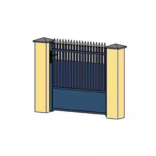 Portail m tal - Simple