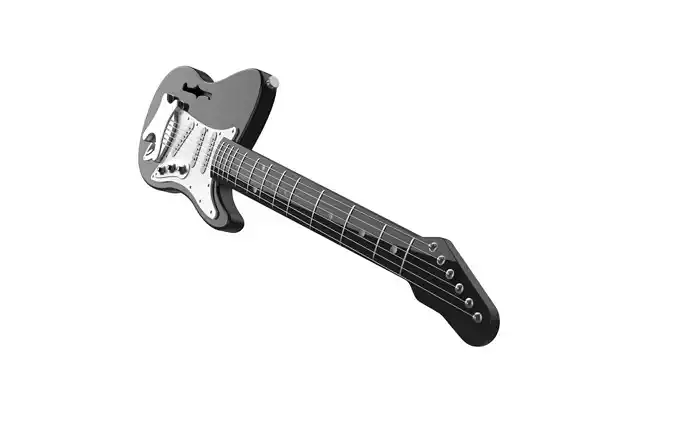 Electric Guitar 3D print model