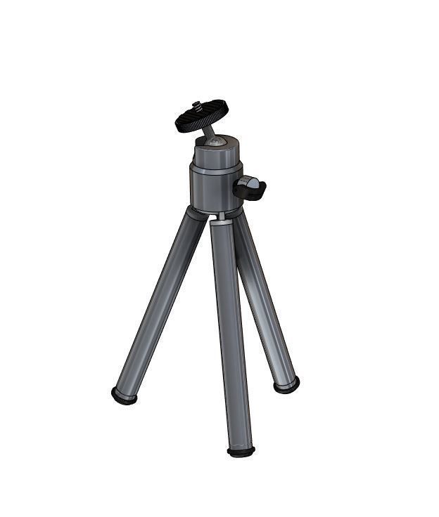 Sony Camera Tripod 3D print model_13
