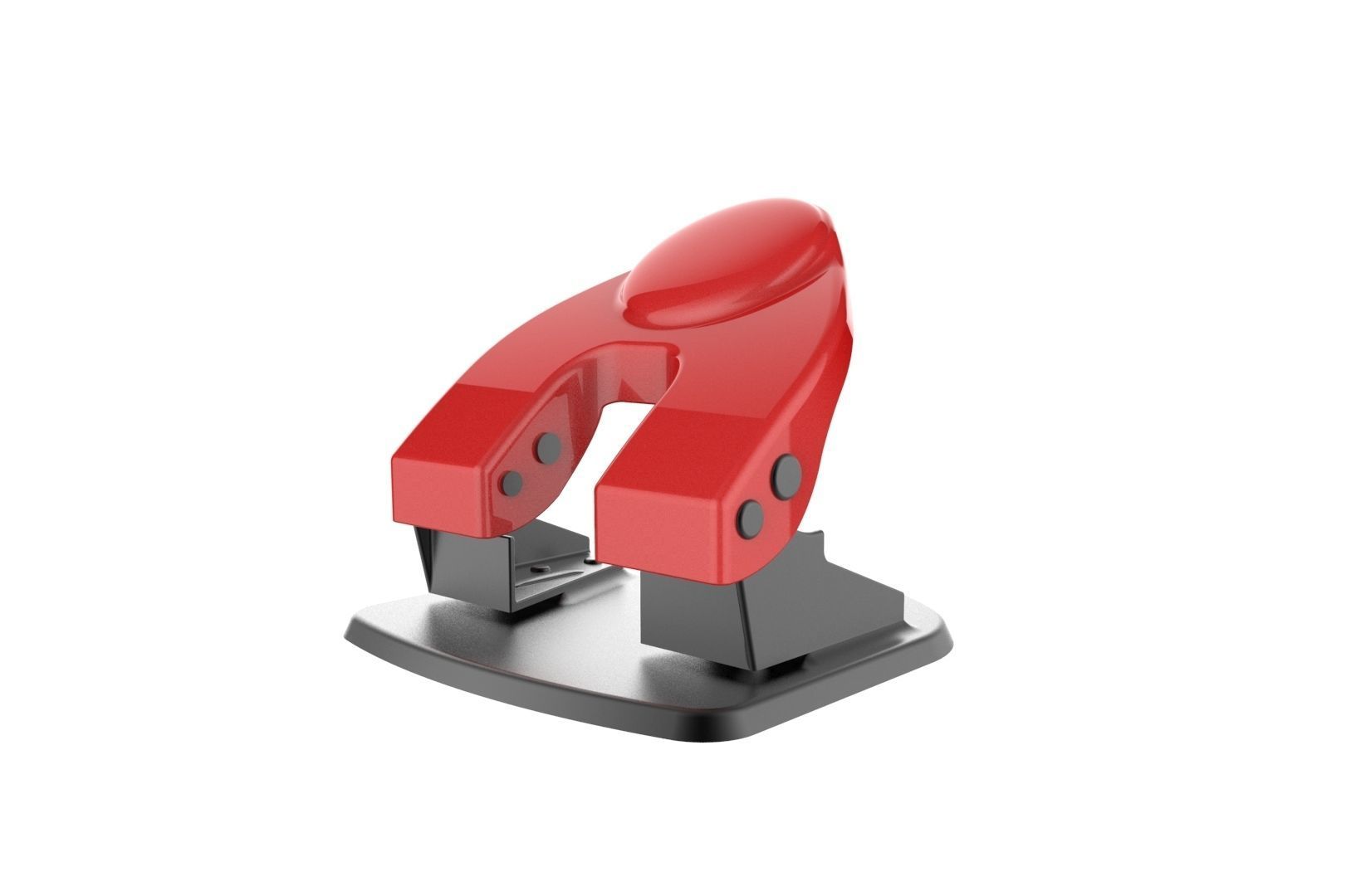 Hole paper puncher 3D print model_25