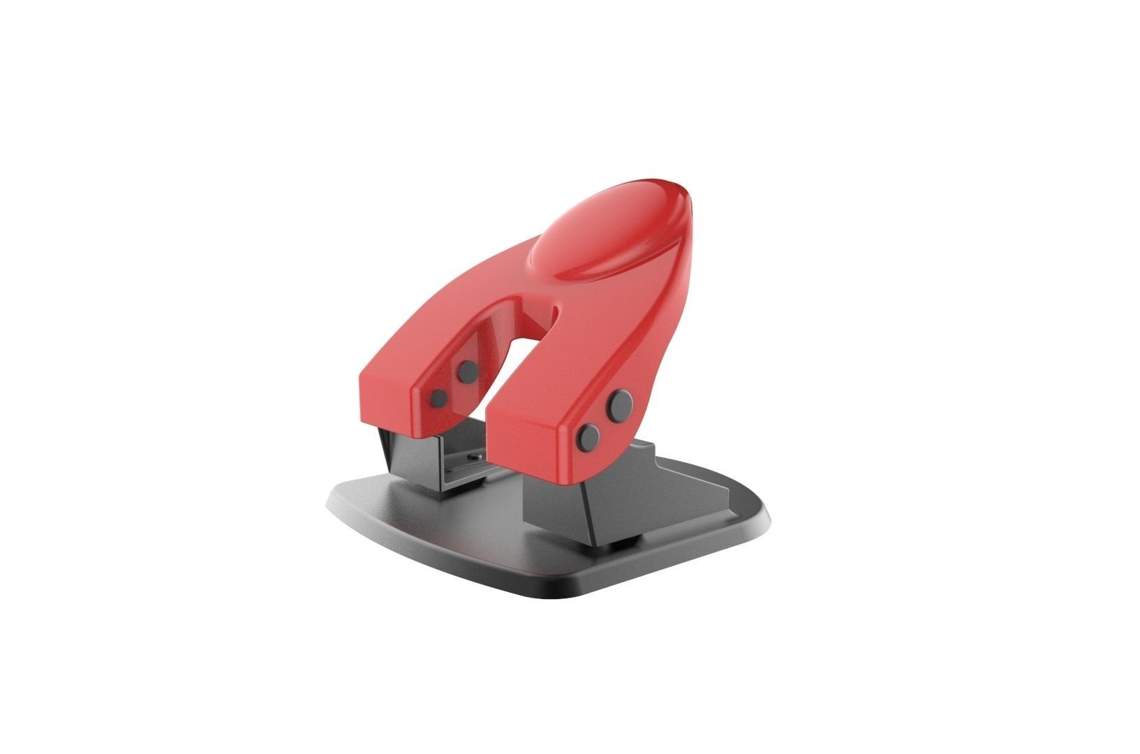 Hole paper puncher 3D print model_26