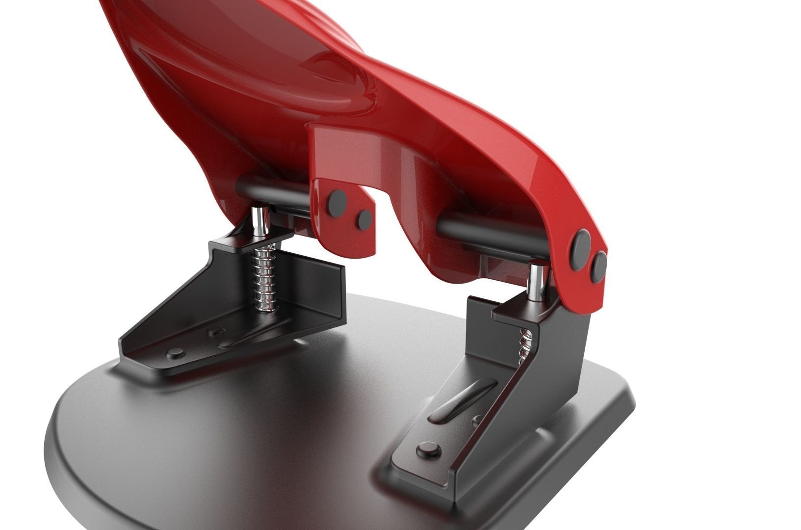 Hole paper puncher 3D print model_12