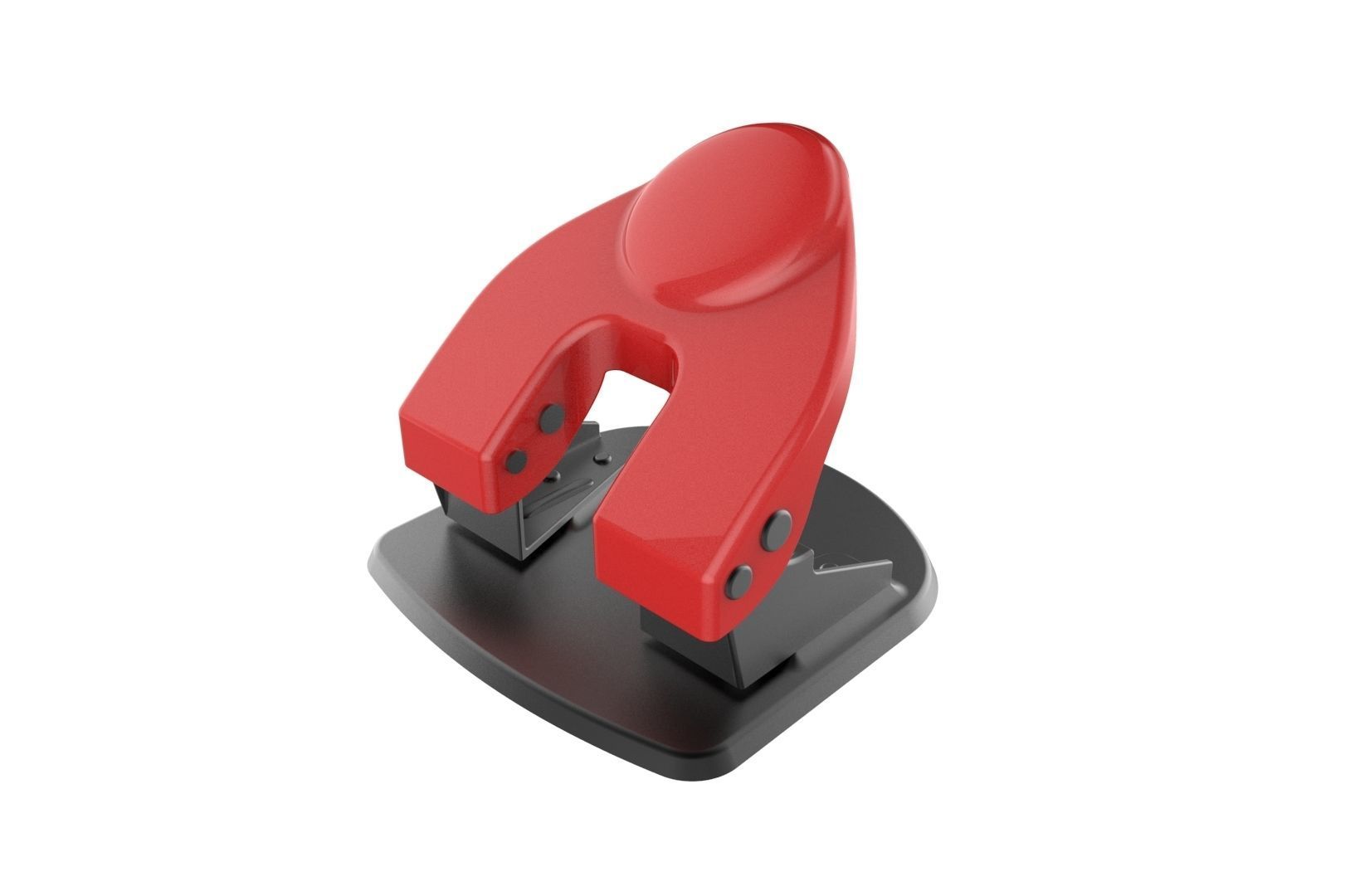 Hole paper puncher 3D print model_31