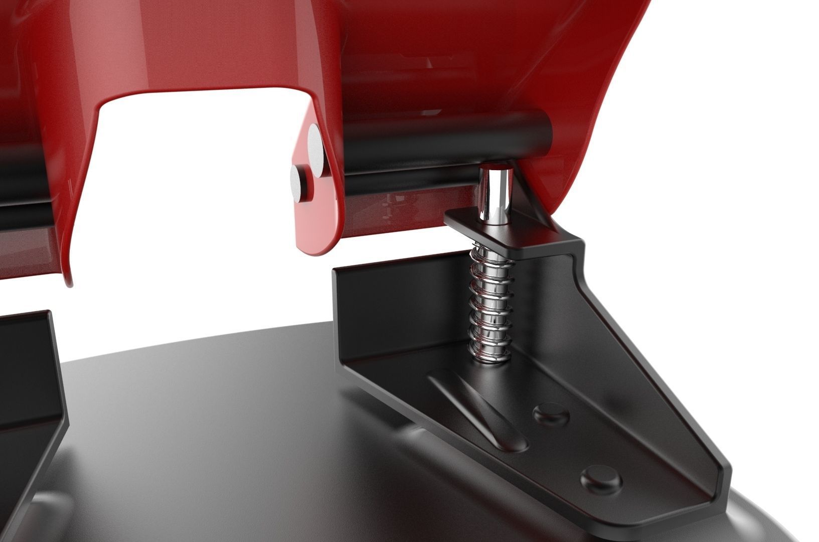 Hole paper puncher 3D print model_10