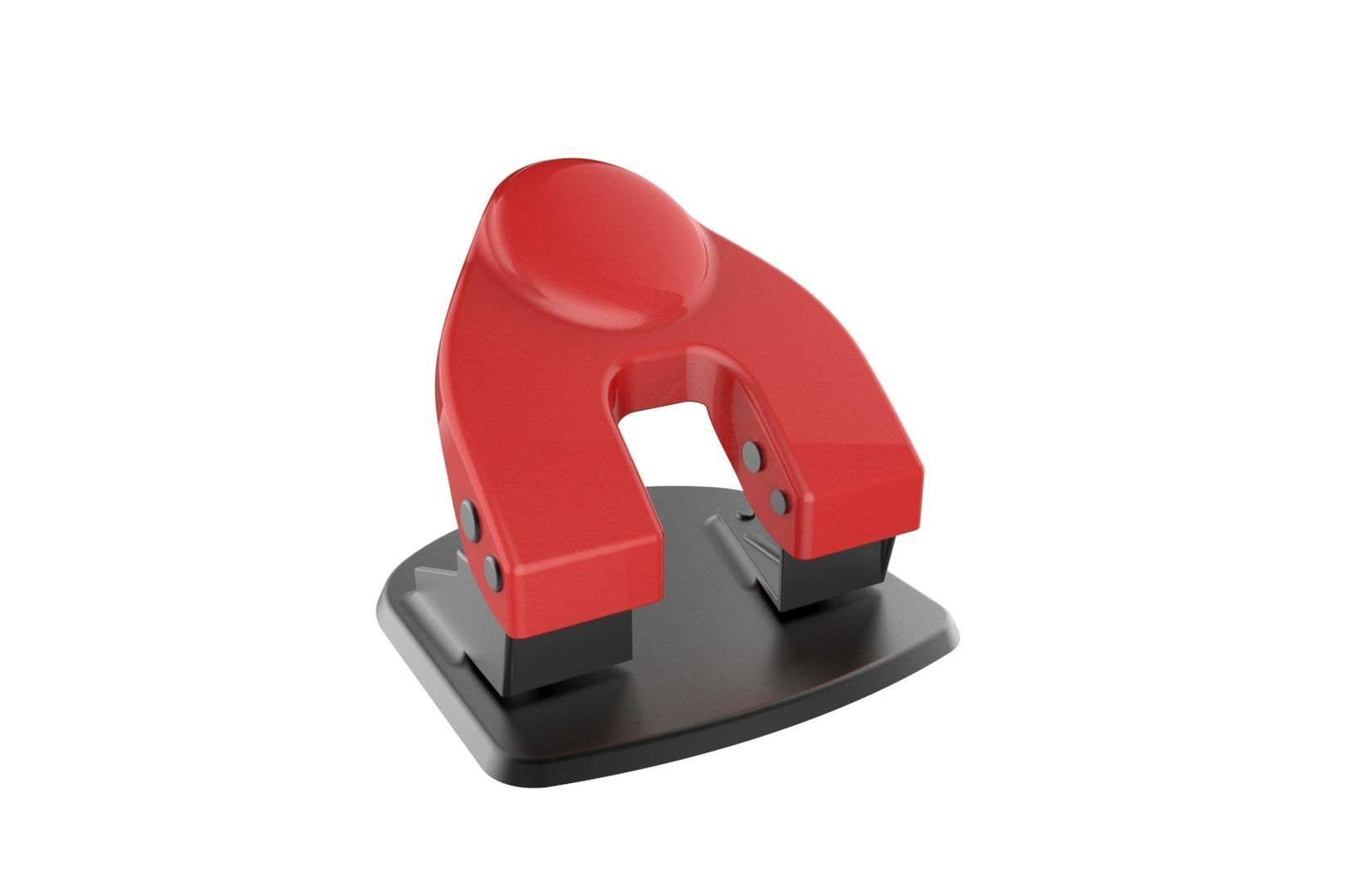 Hole paper puncher 3D print model_20