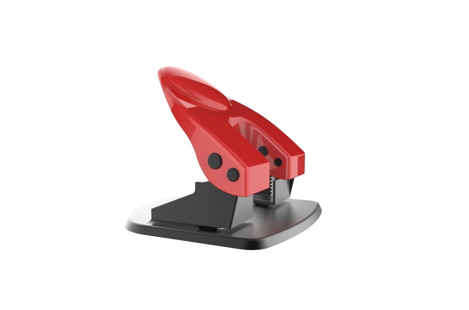 Hole paper puncher 3D print model_17