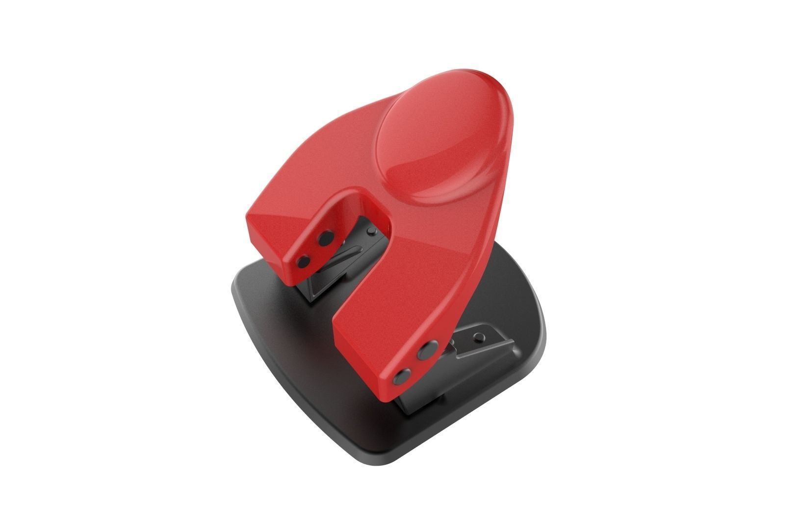 Hole paper puncher 3D print model_30