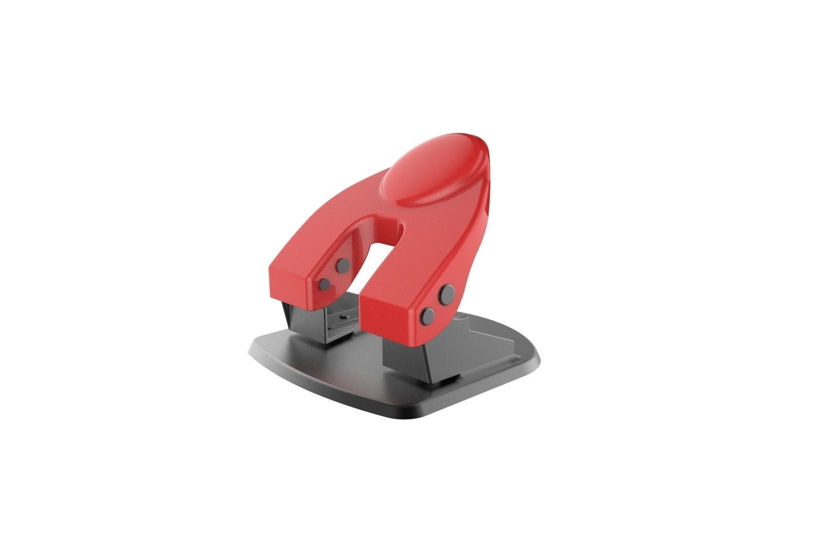 Hole paper puncher 3D print model_2