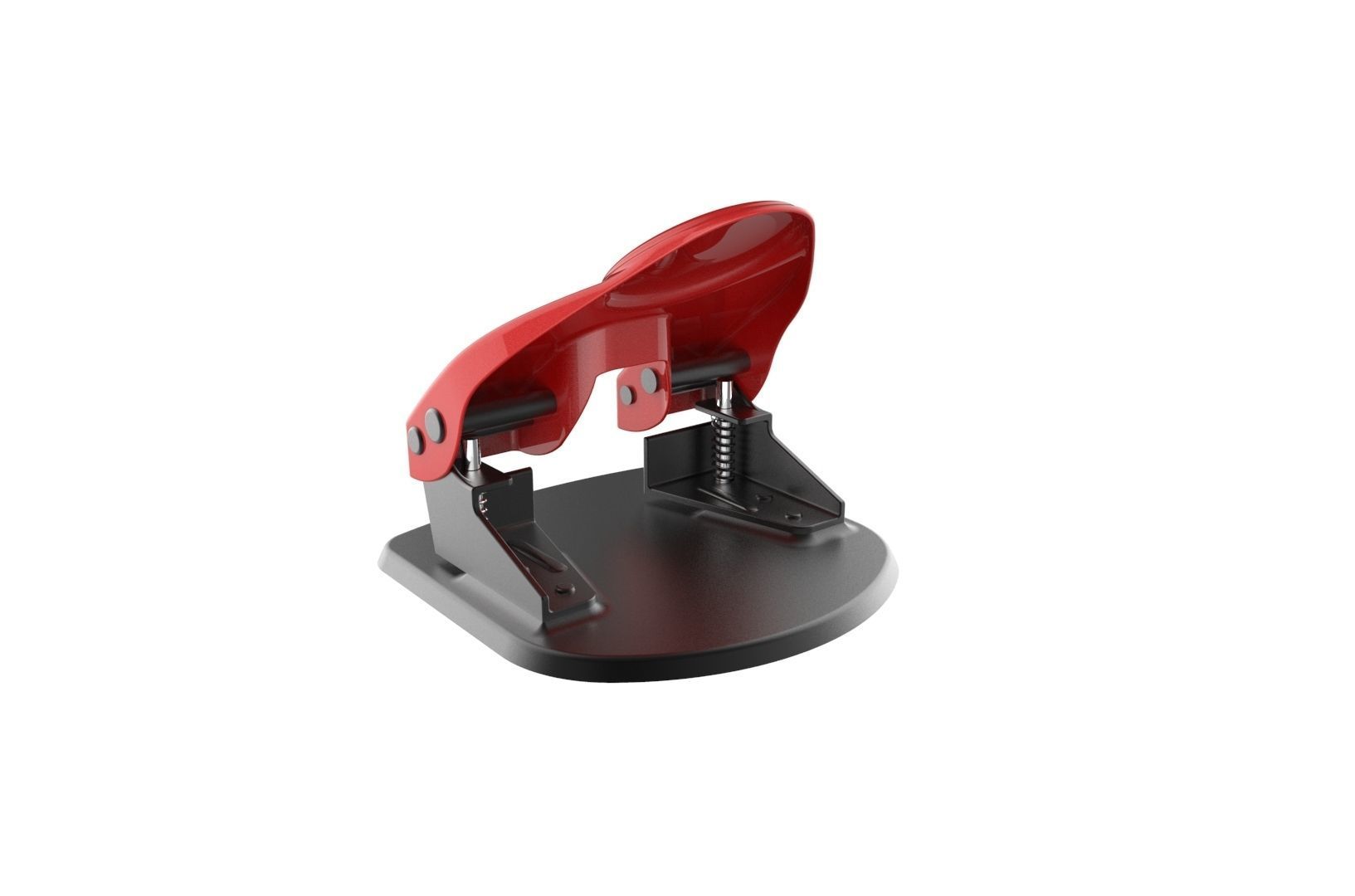 Hole paper puncher 3D print model_7