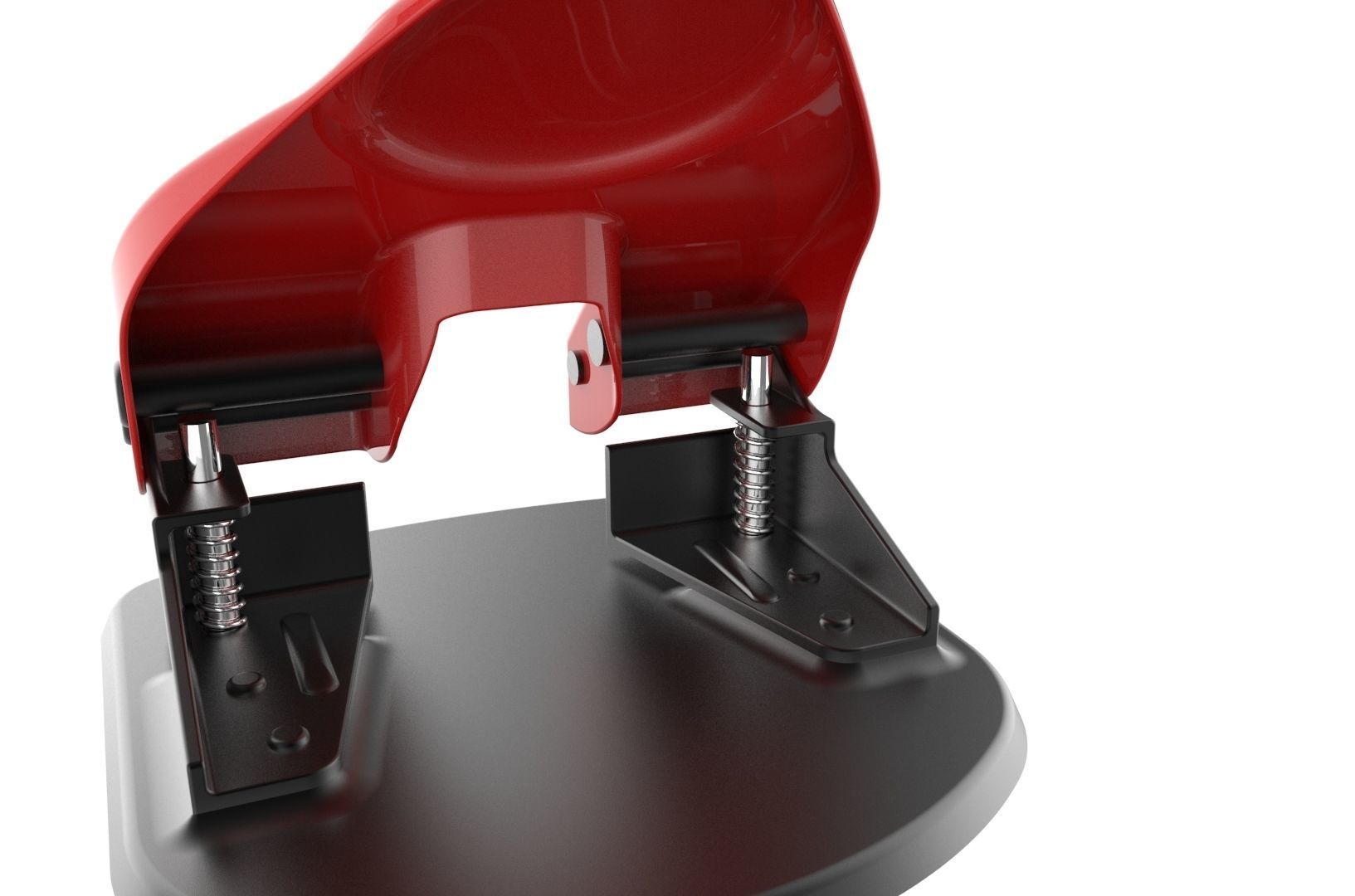 Hole paper puncher 3D print model_11