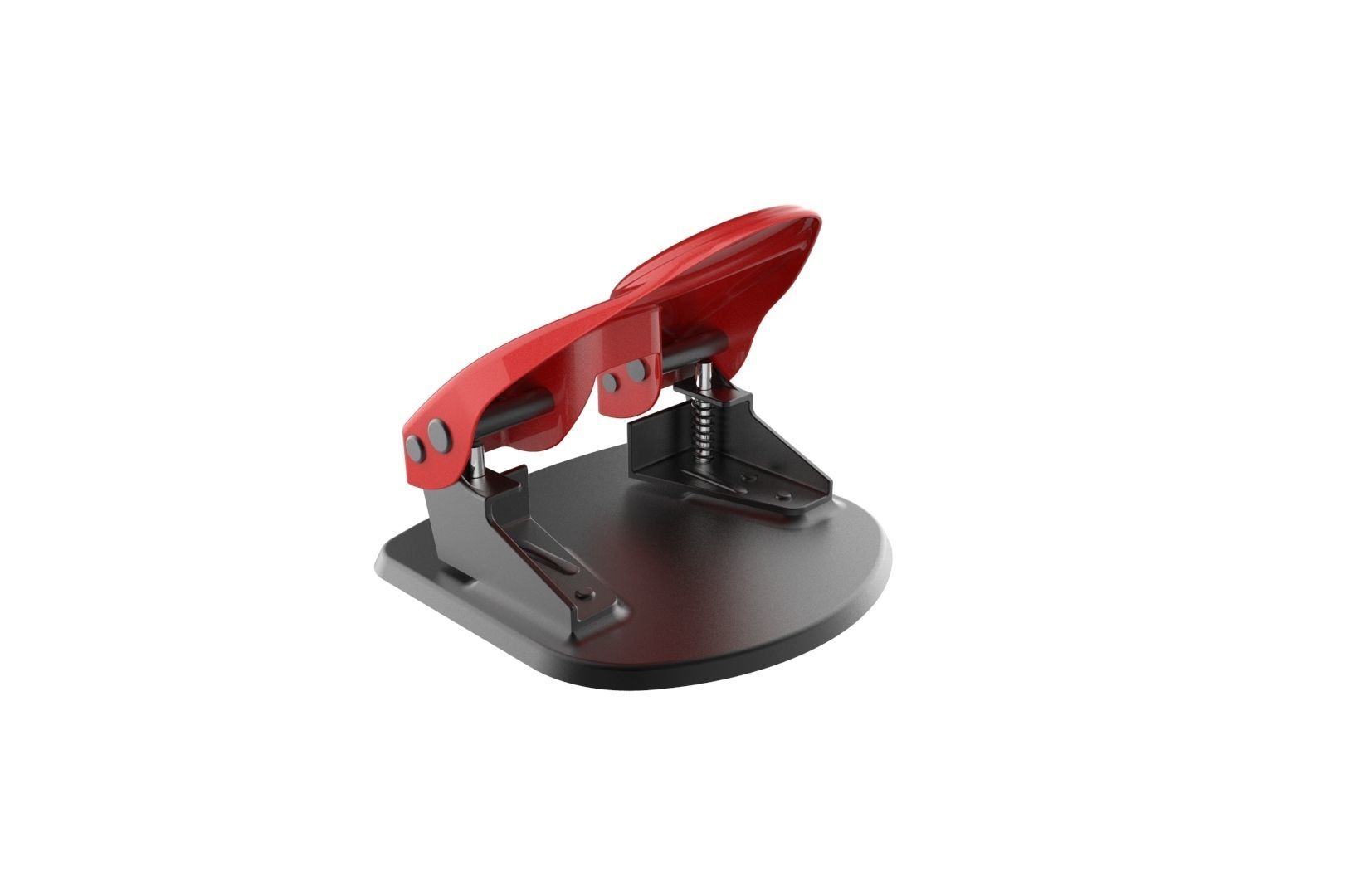 Hole paper puncher 3D print model_6