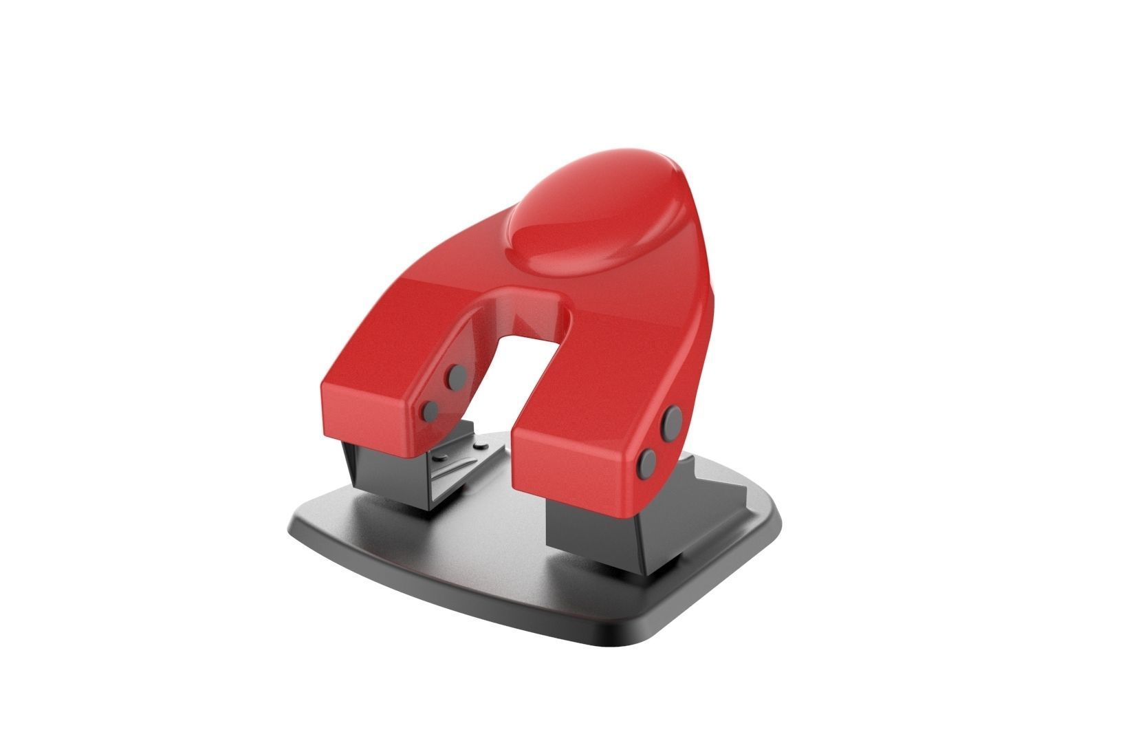 Hole paper puncher 3D print model_24