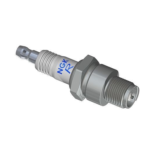 NGK Spark plug 3D print model