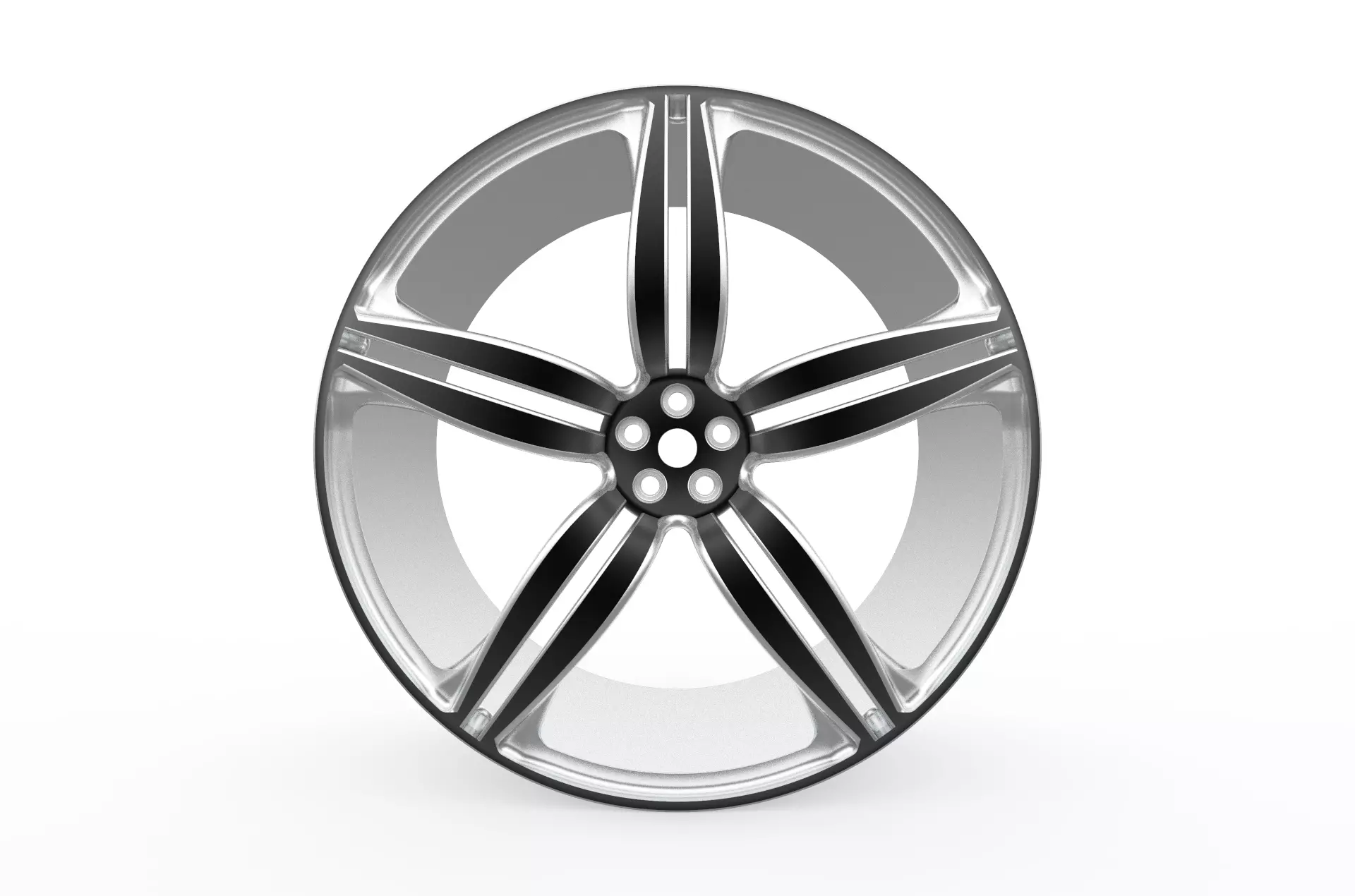 Wheel Rim 3D print model_0