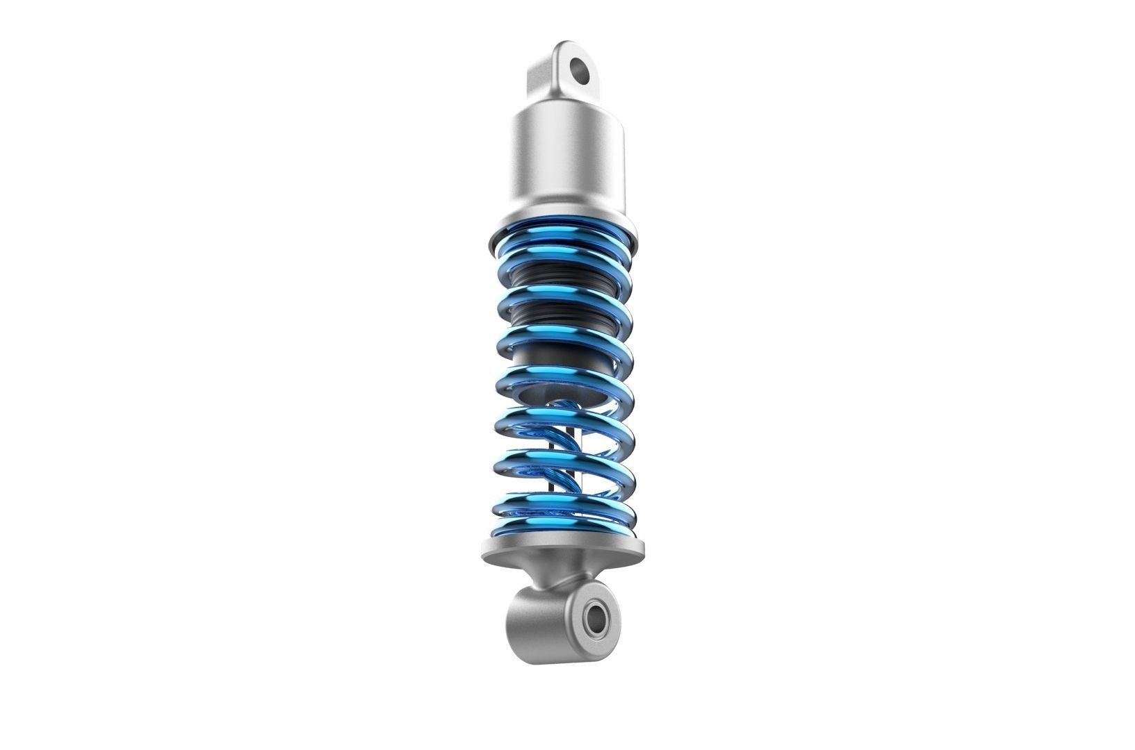 Shock absorber Suspension 3D print model_24