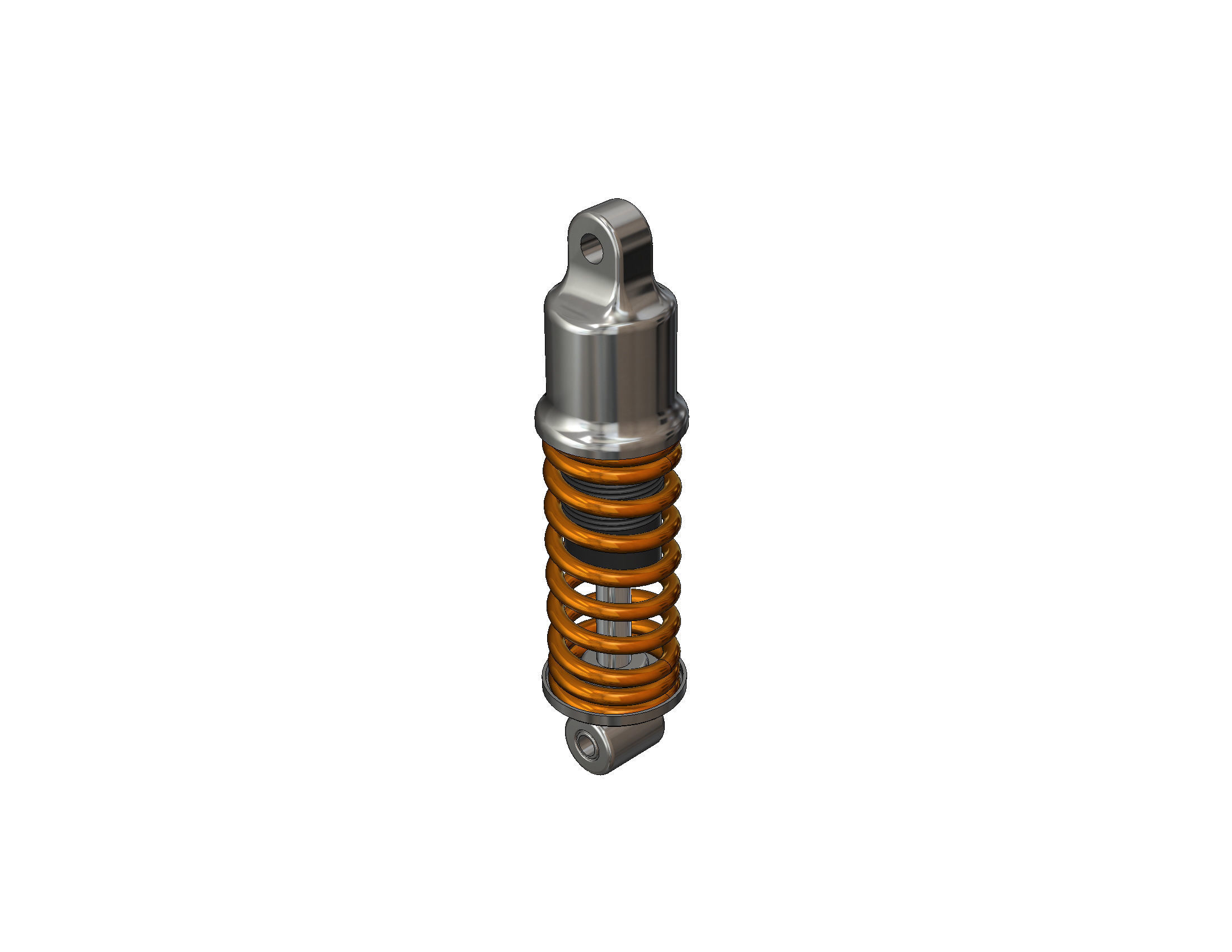 Shock absorber Suspension 3D print model_36