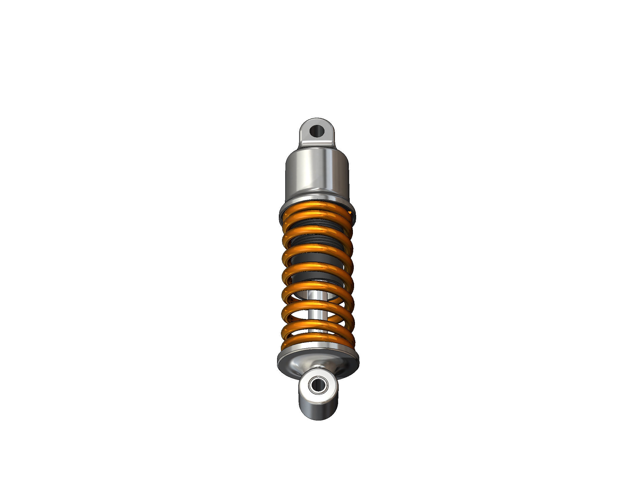 Shock absorber Suspension 3D print model_40