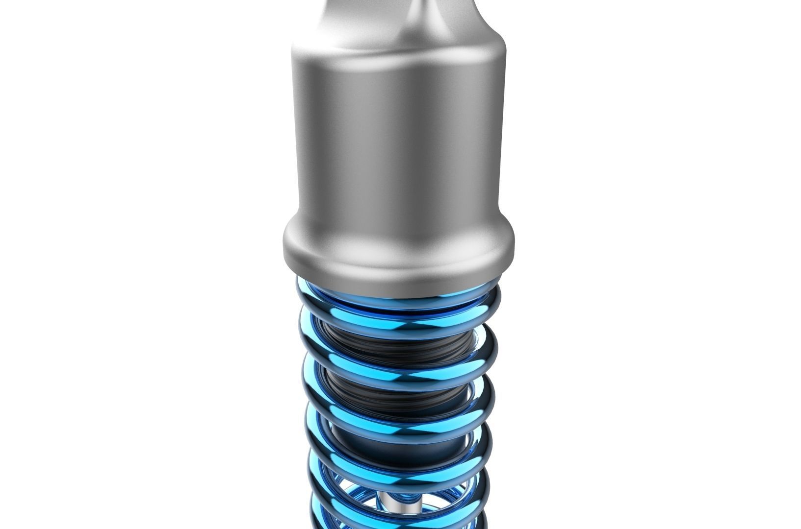 Shock absorber Suspension 3D print model_26