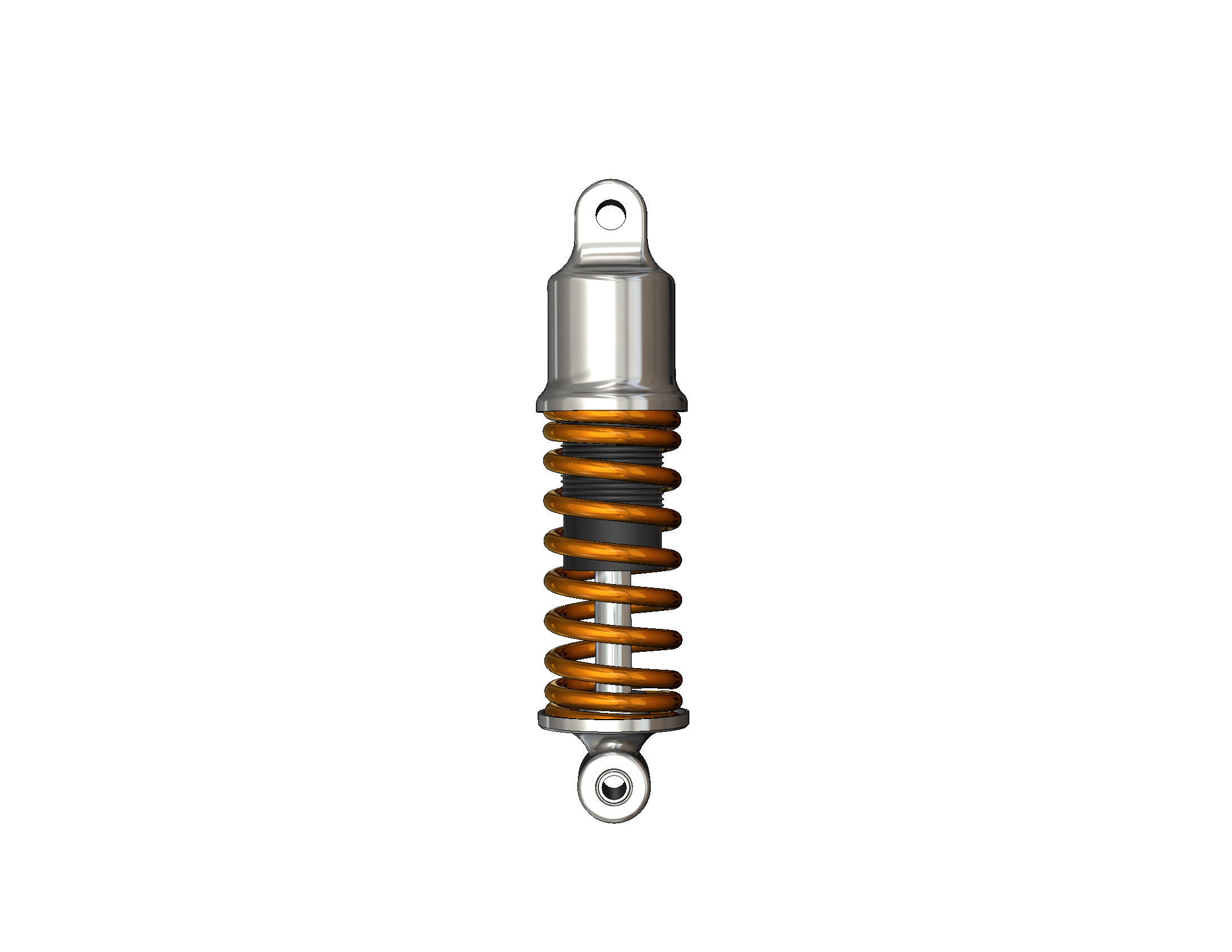 Shock absorber Suspension 3D print model_39