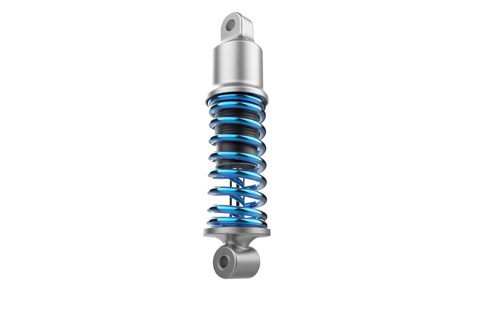 Shock absorber Suspension 3D print model_11