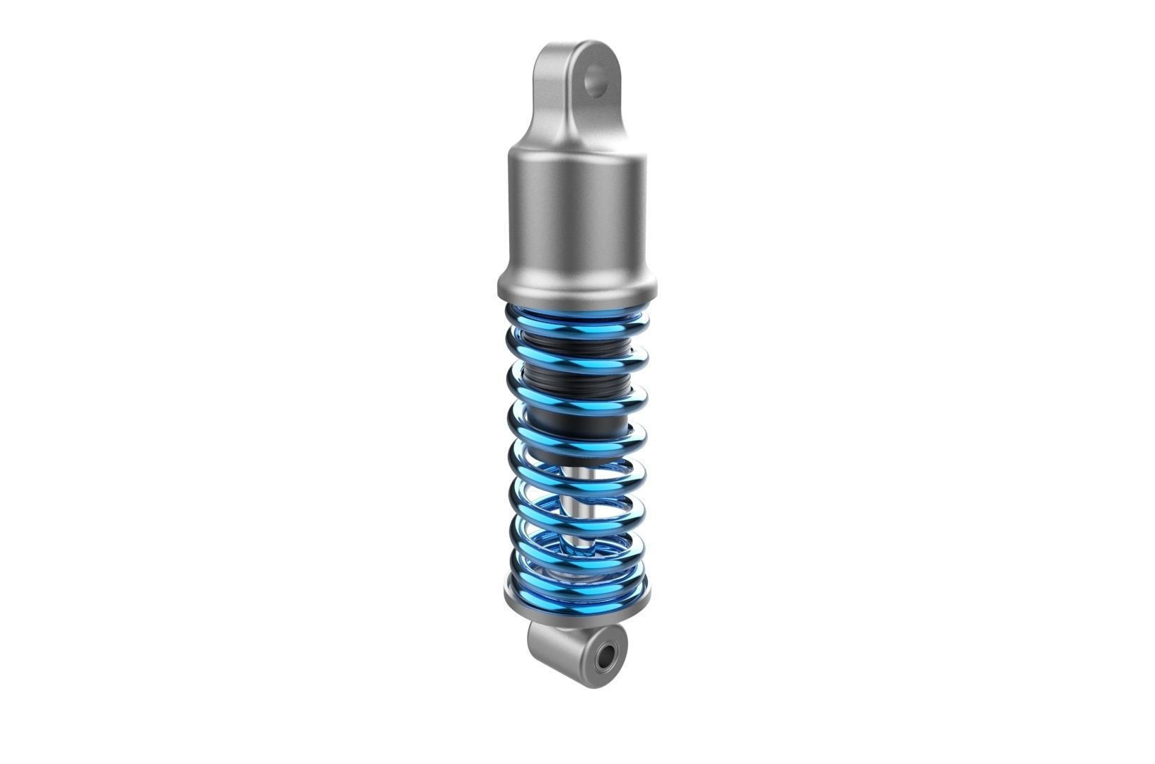 Shock absorber Suspension 3D print model_2