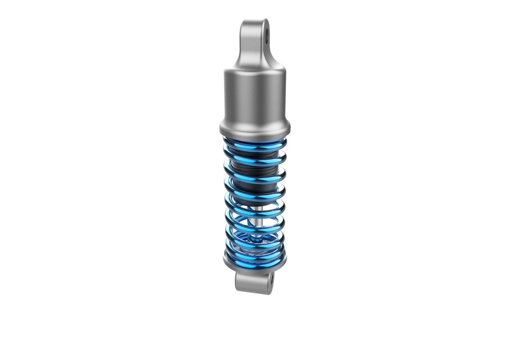 Shock absorber Suspension 3D print model_5