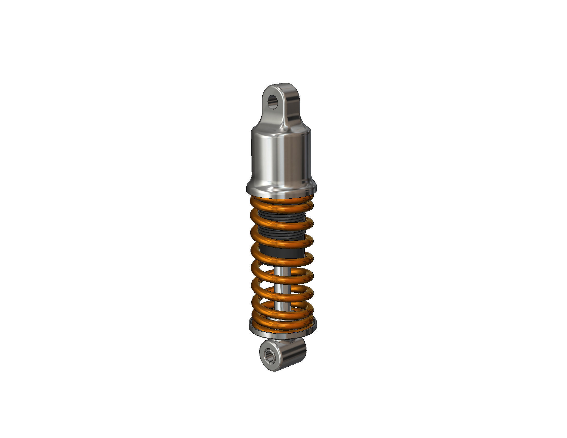 Shock absorber Suspension 3D print model_33