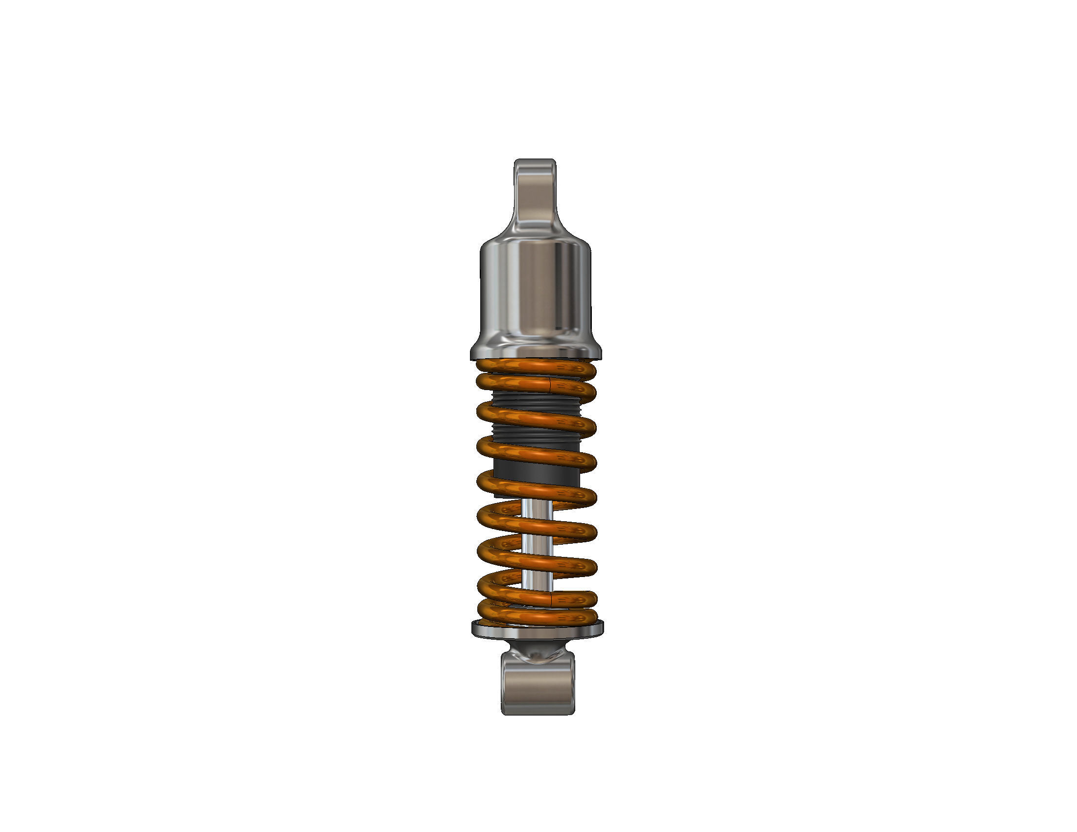 Shock absorber Suspension 3D print model_38