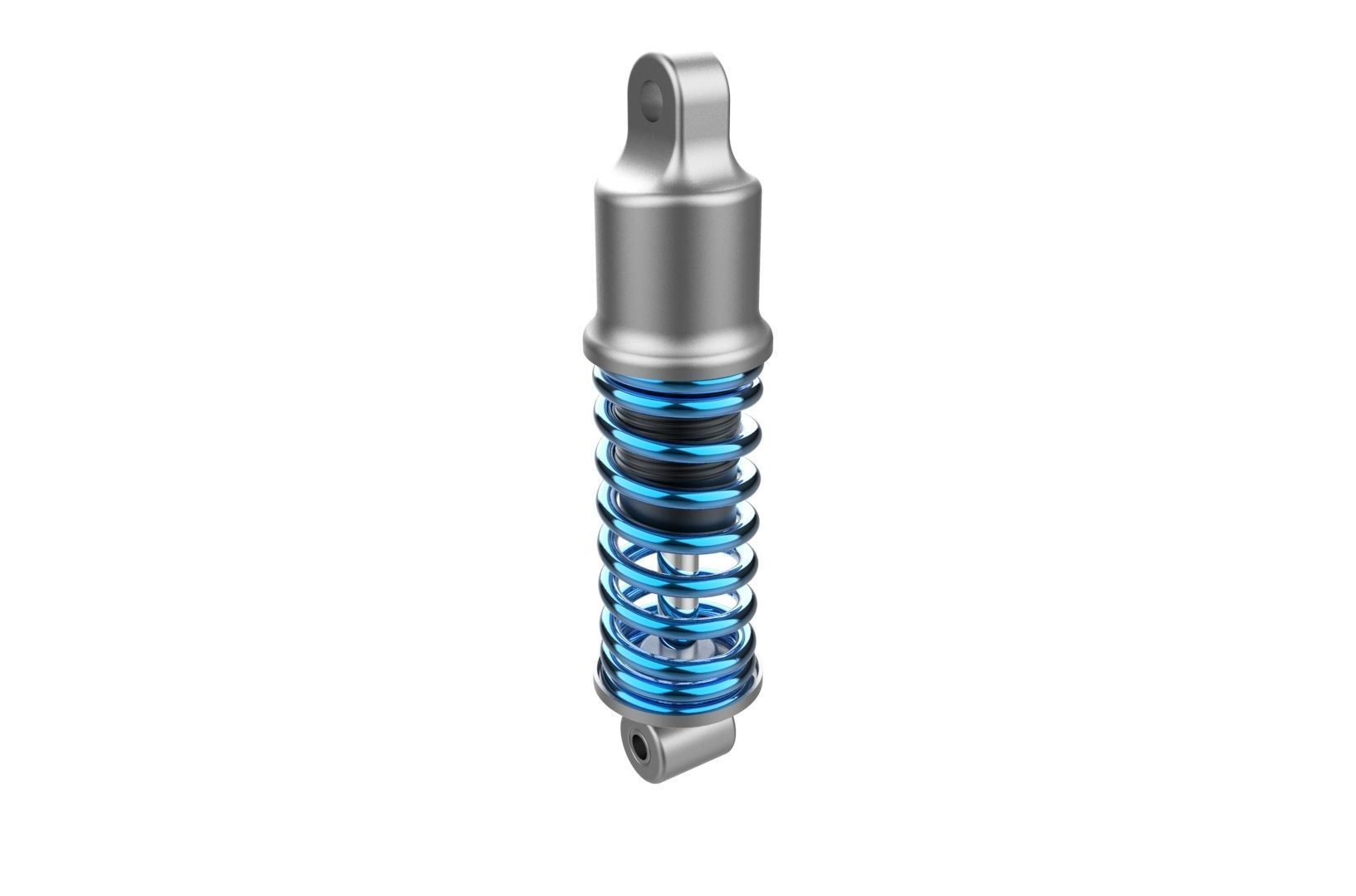 Shock absorber Suspension 3D print model_9