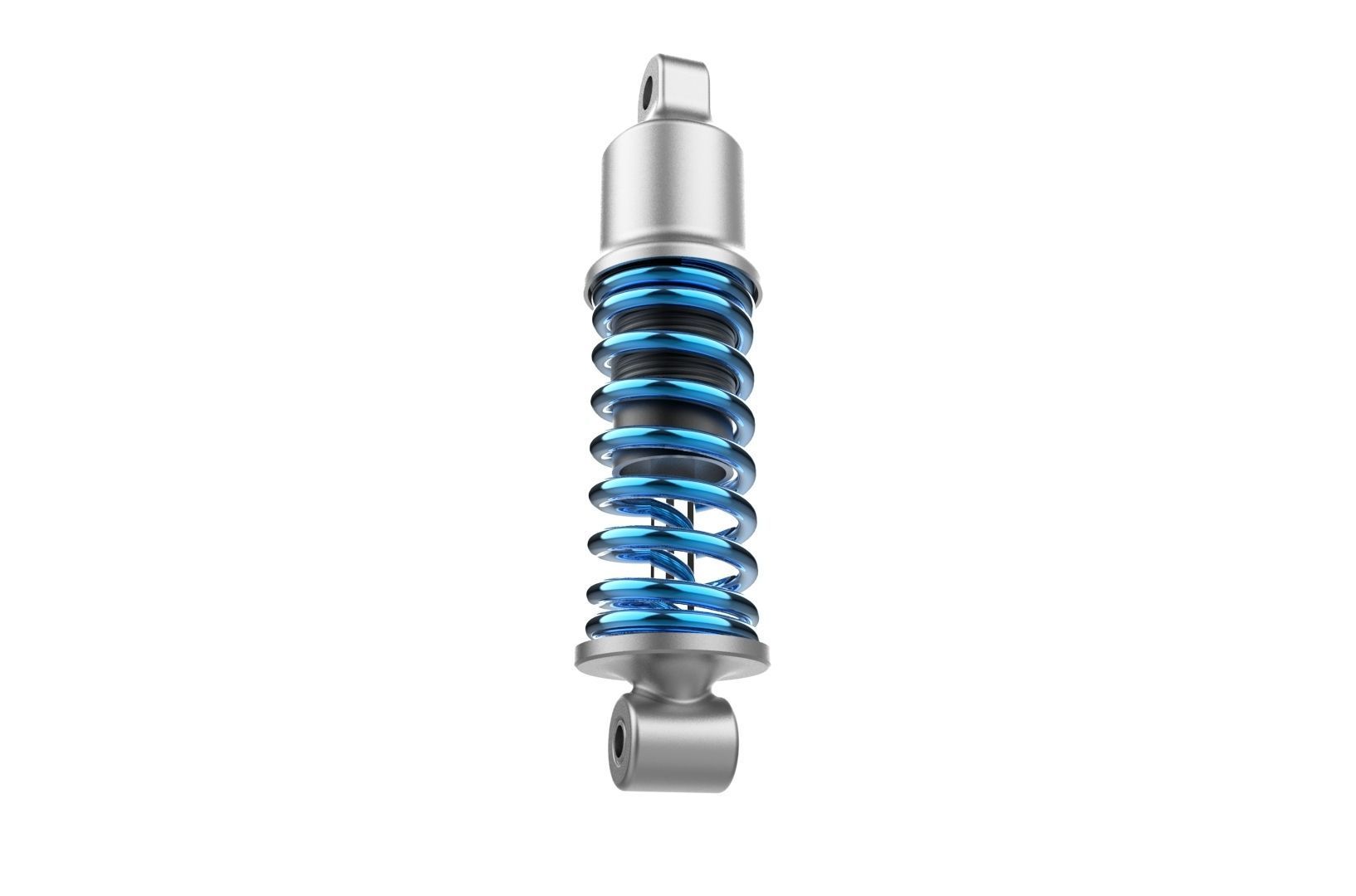 Shock absorber Suspension 3D print model_22