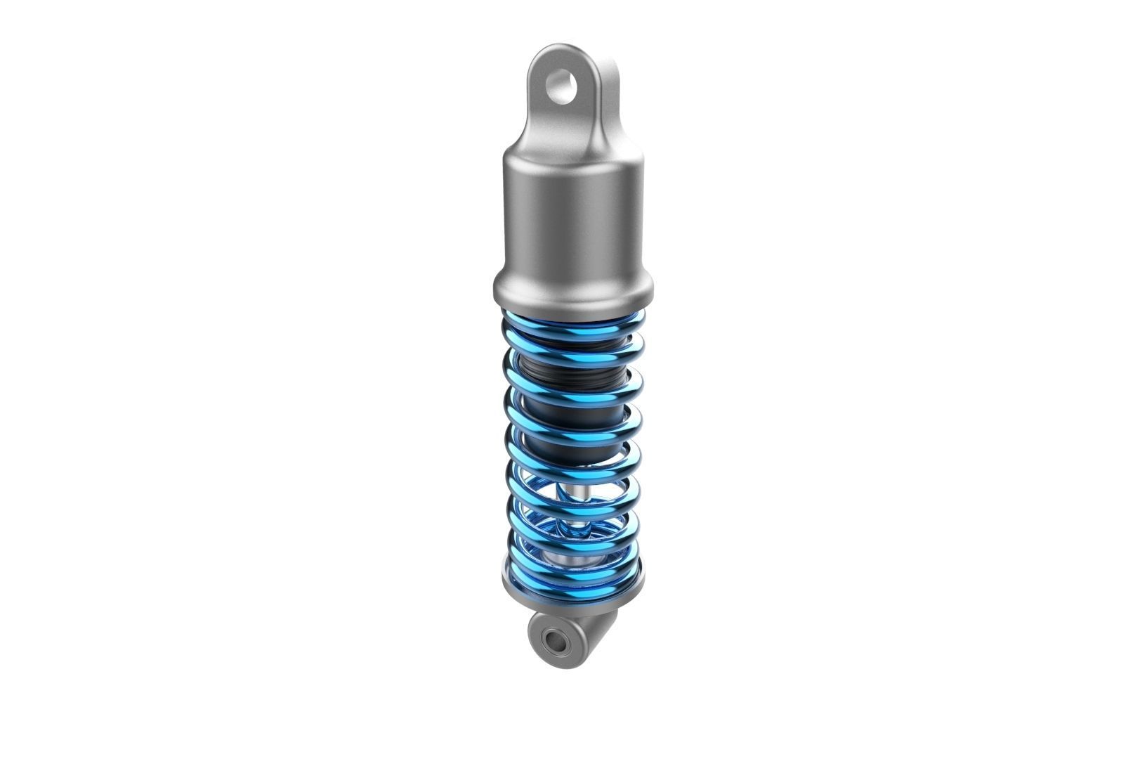 Shock absorber Suspension 3D print model_6