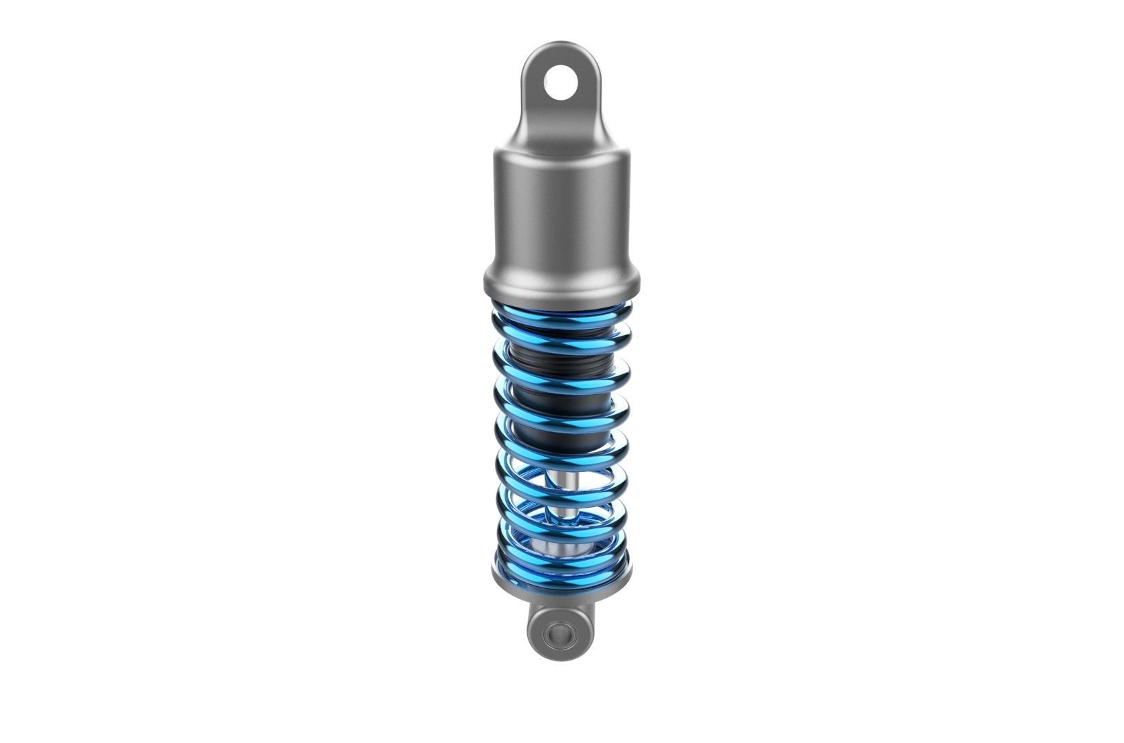 Shock absorber Suspension 3D print model_17