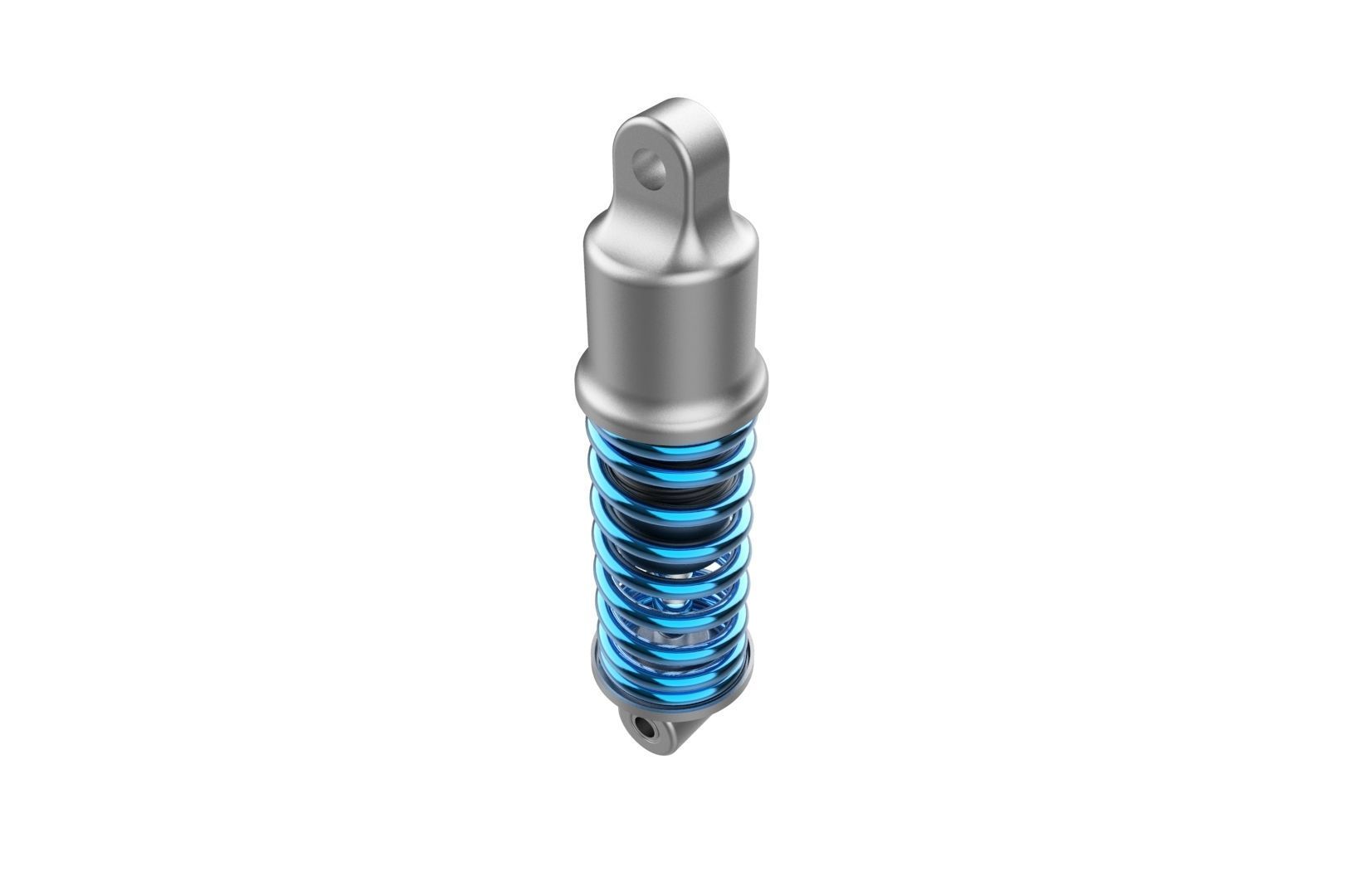 Shock absorber Suspension 3D print model_14