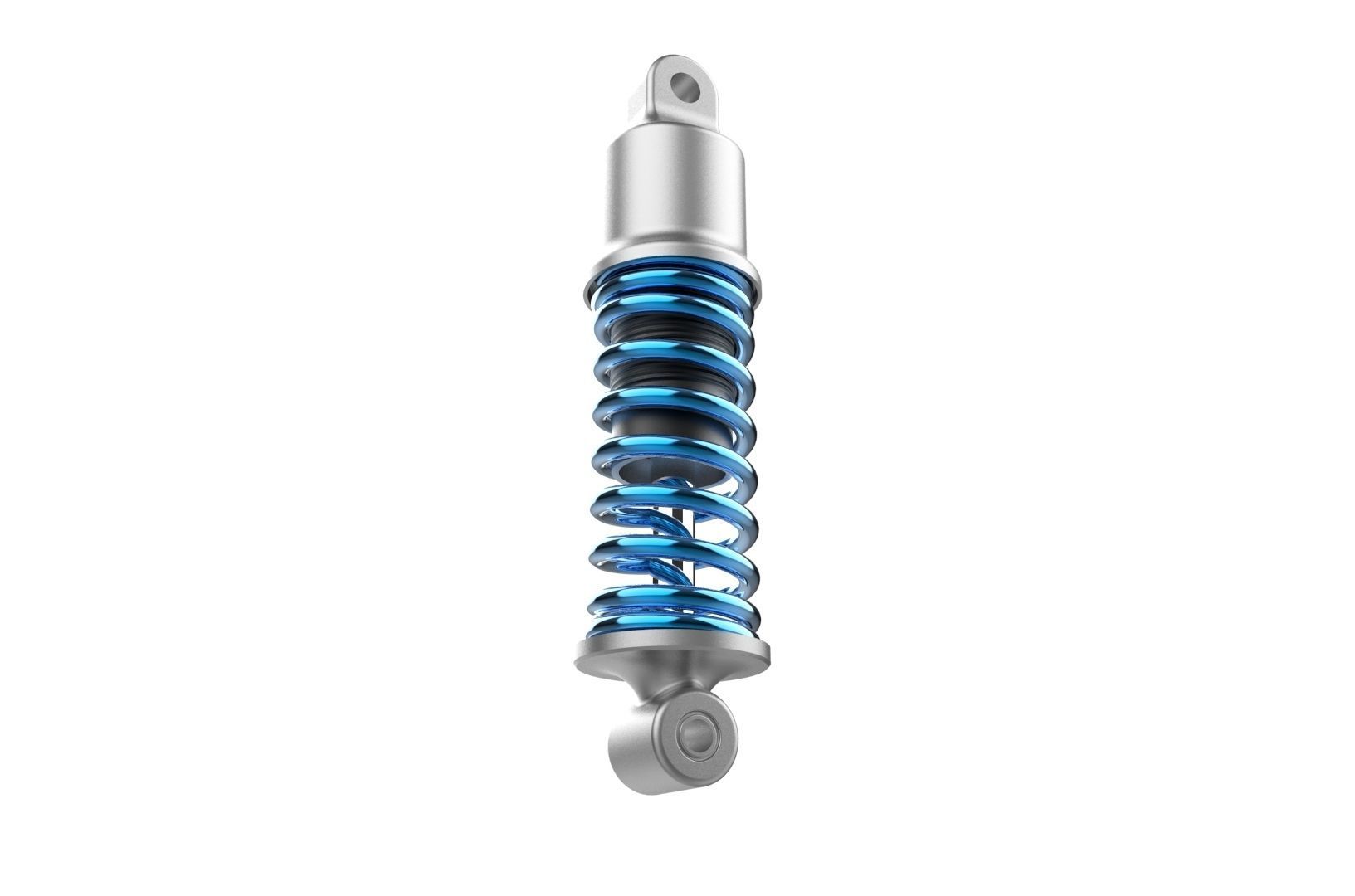 Shock absorber Suspension 3D print model_21