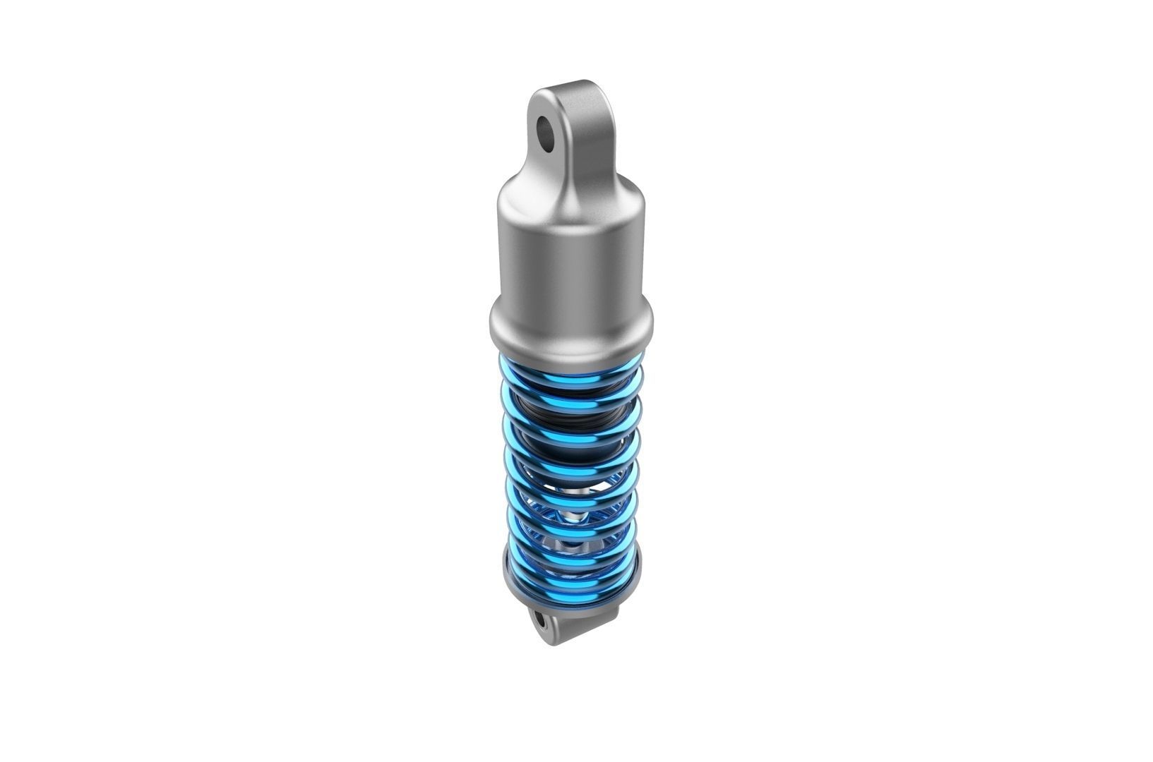 Shock absorber Suspension 3D print model_27