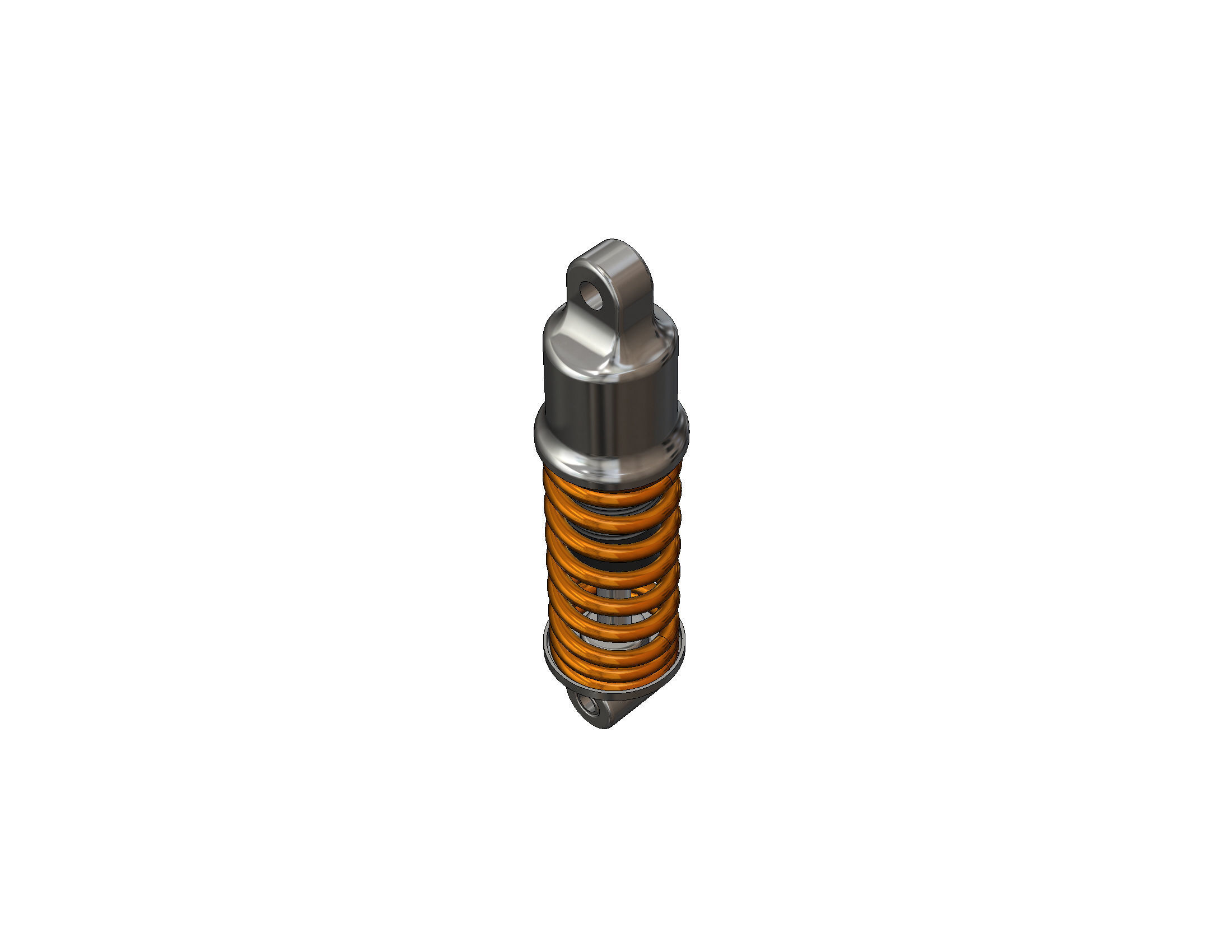Shock absorber Suspension 3D print model_37