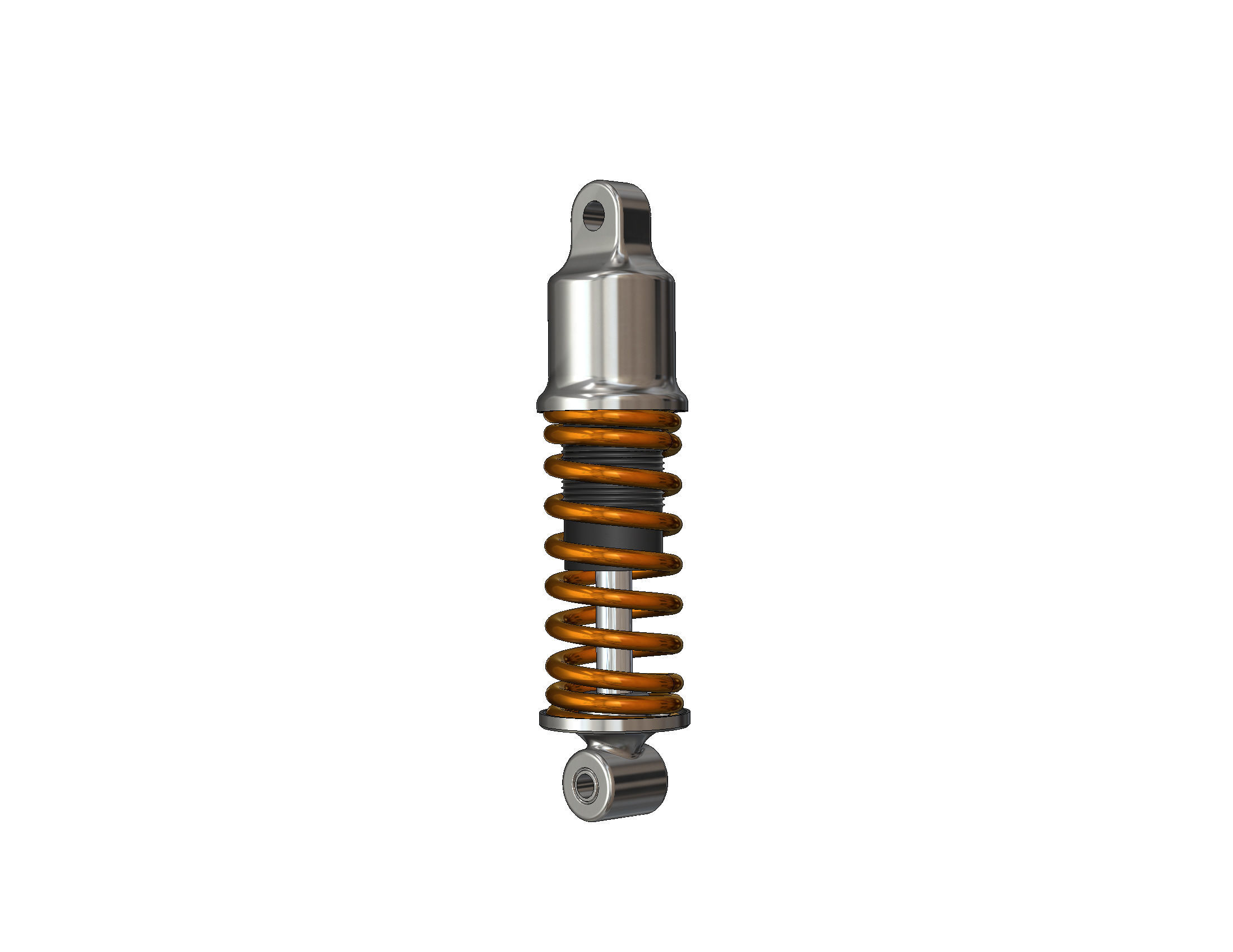 Shock absorber Suspension 3D print model_32