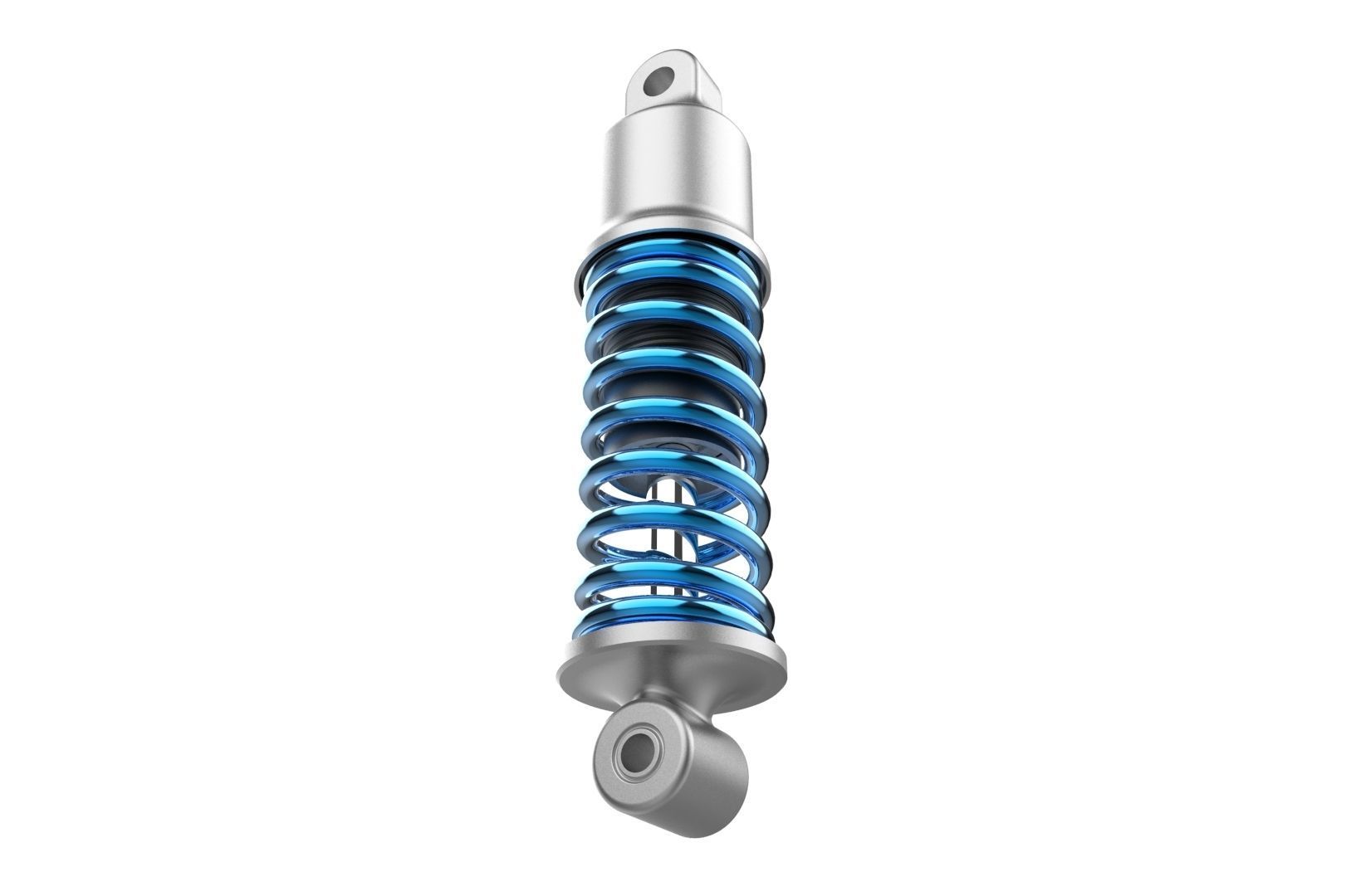 Shock absorber Suspension 3D print model_16
