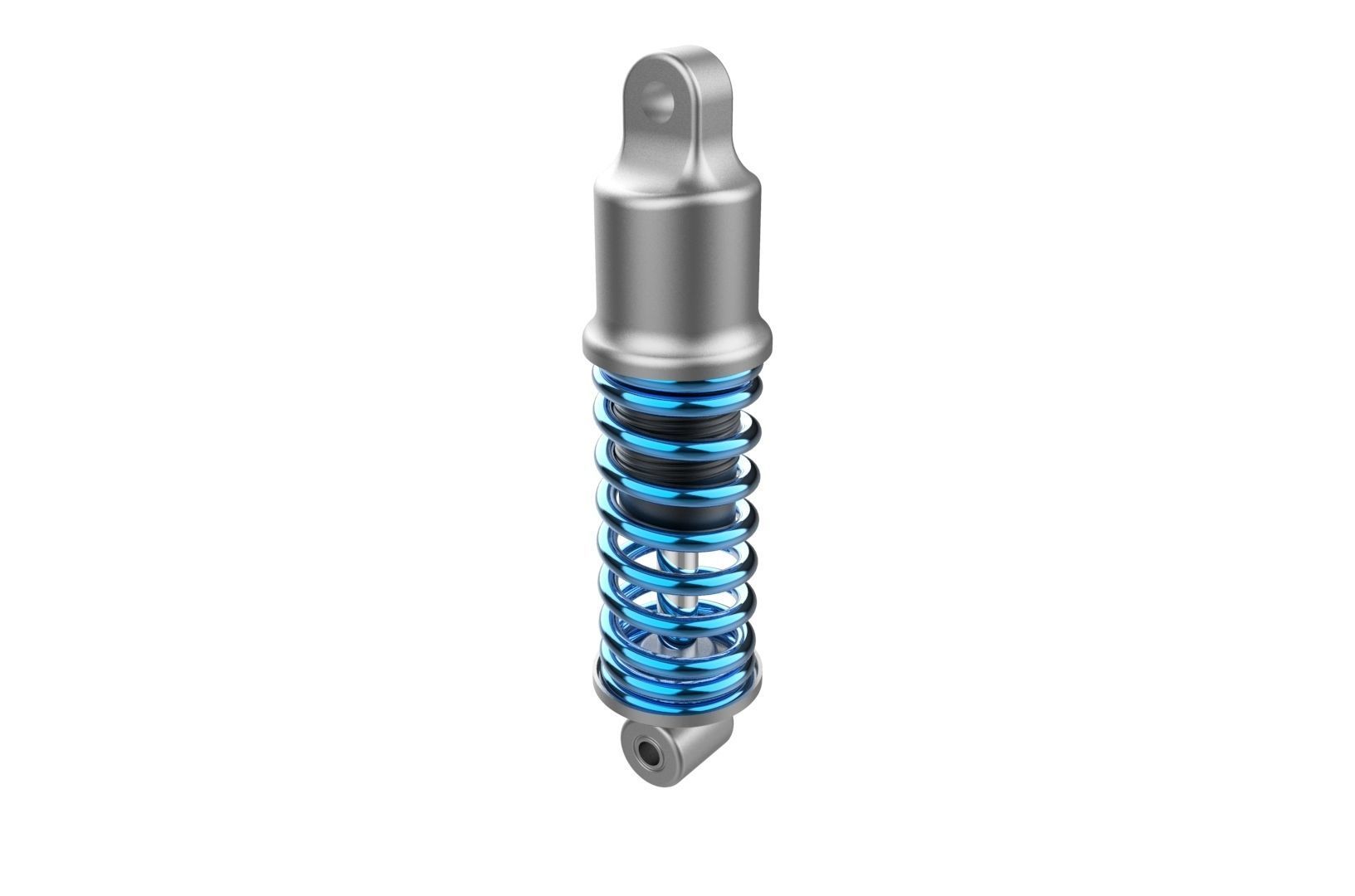 Shock absorber Suspension 3D print model_15