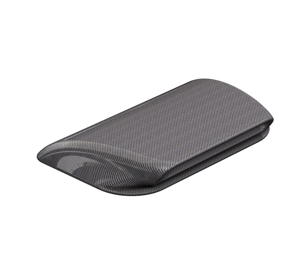 Carbon fiber hood scoop 3D print model_8