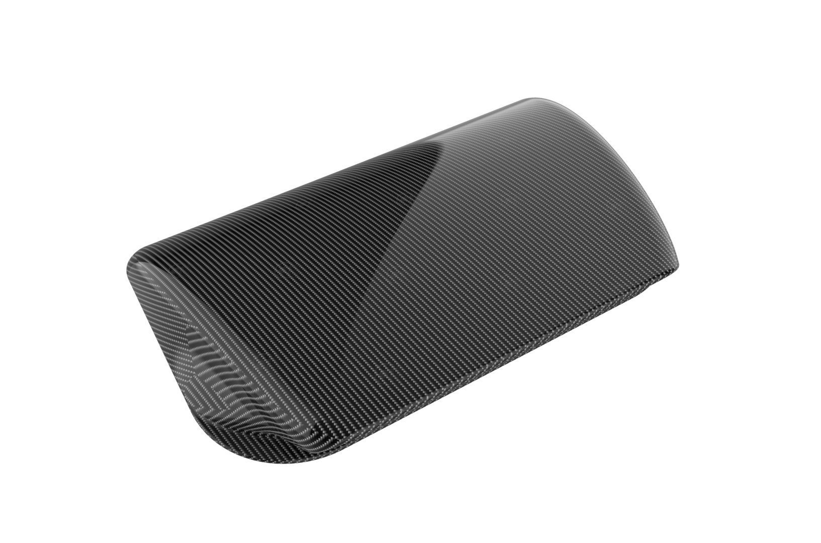 Carbon fiber hood scoop 3D print model_17