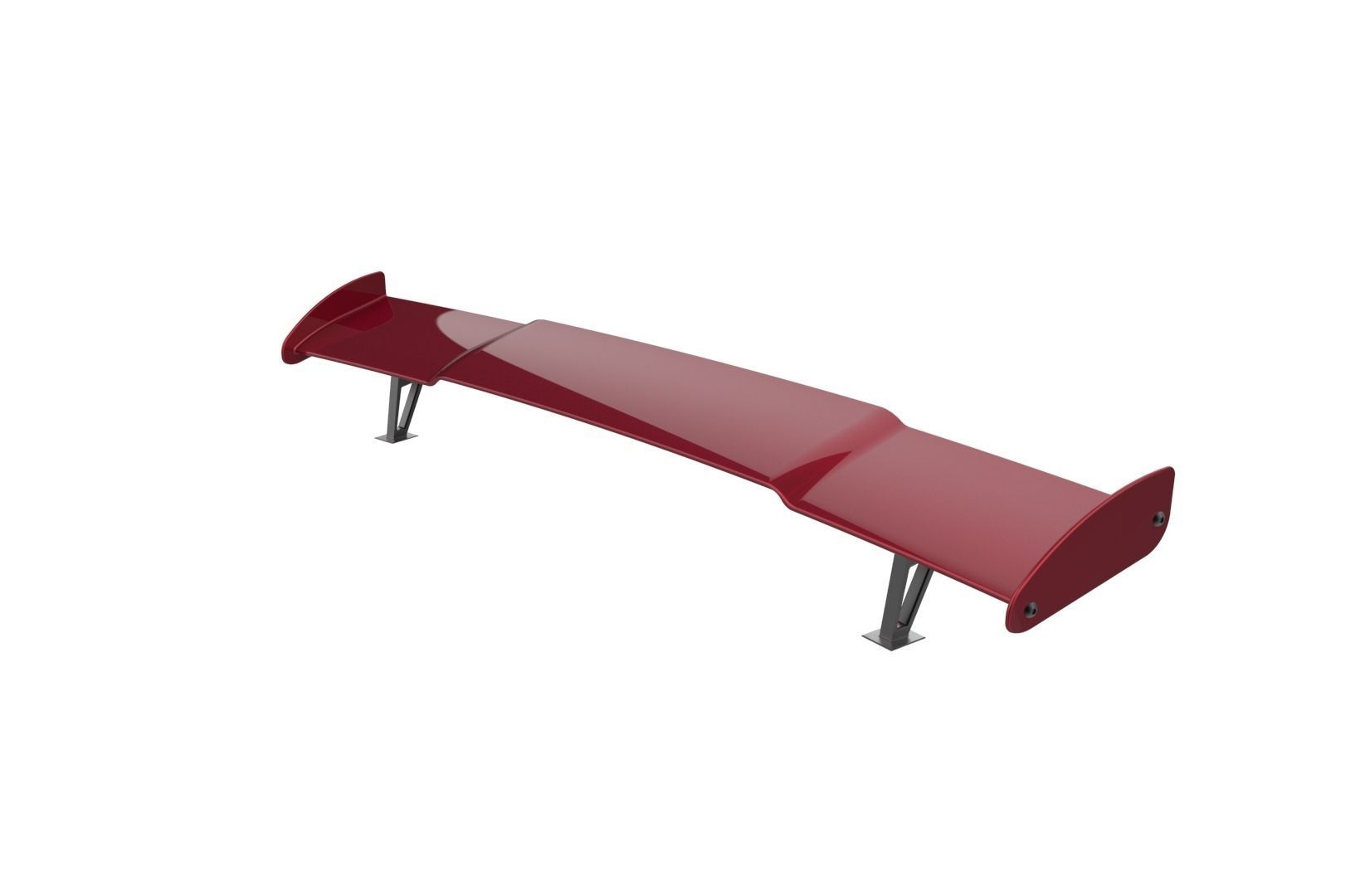 Car spoiler 3D print model_1