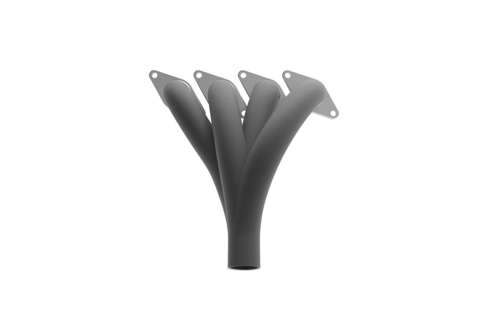 Exhaust manifold 3D print model_5