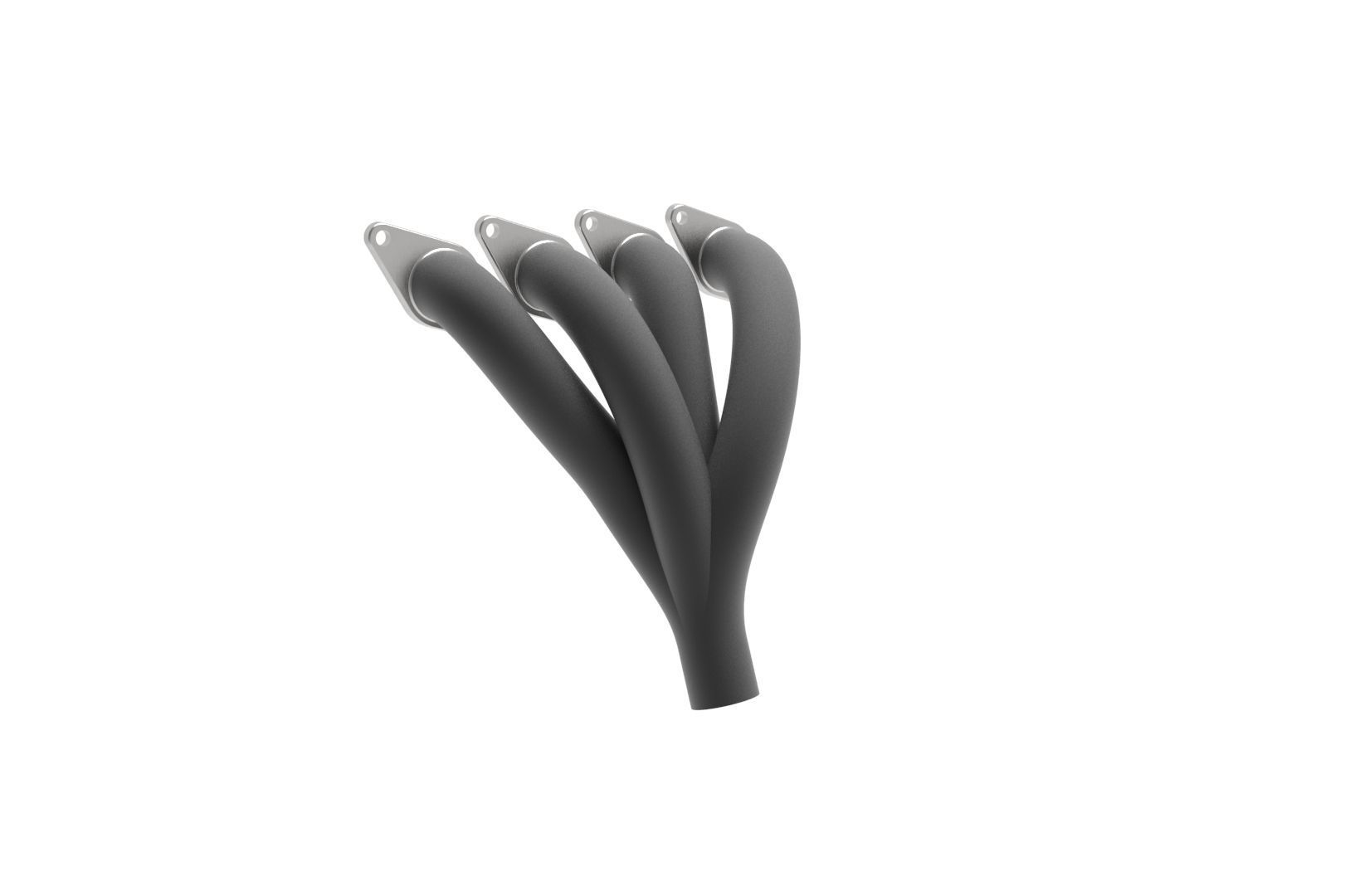 Exhaust manifold 3D print model_2