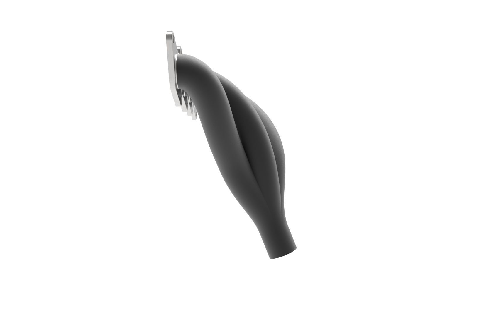 Exhaust manifold 3D print model_6