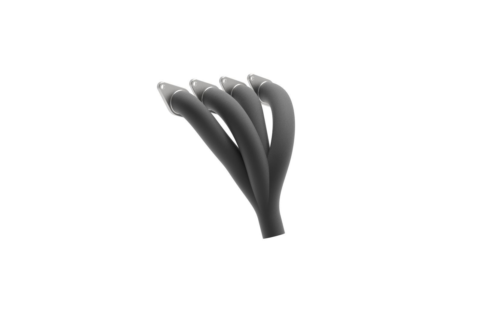Exhaust manifold 3D print model_17