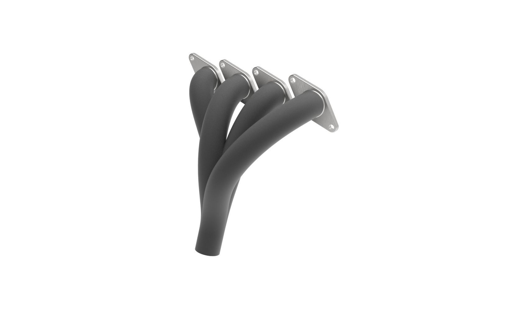 Exhaust manifold 3D print model_10
