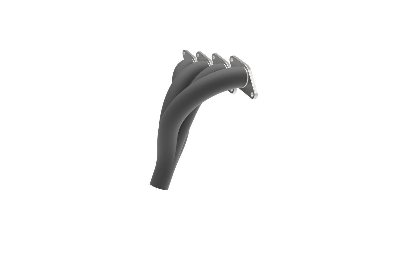 Exhaust manifold 3D print model_11