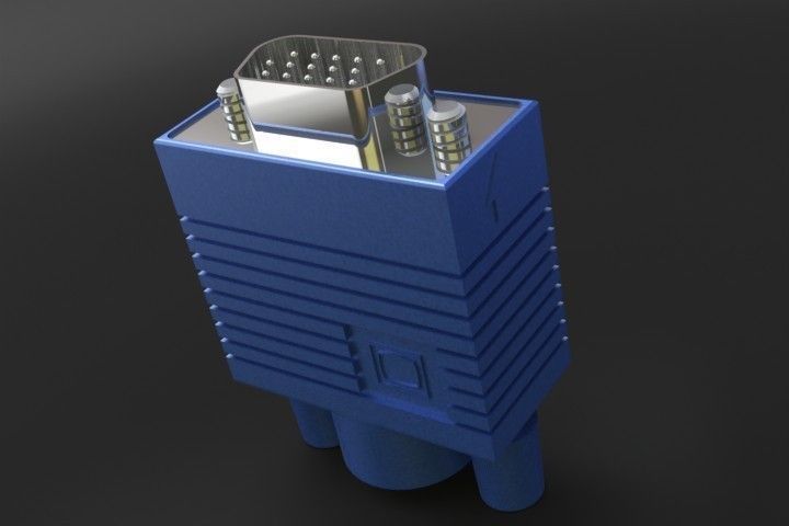 VGA Adapter 3D print model_19